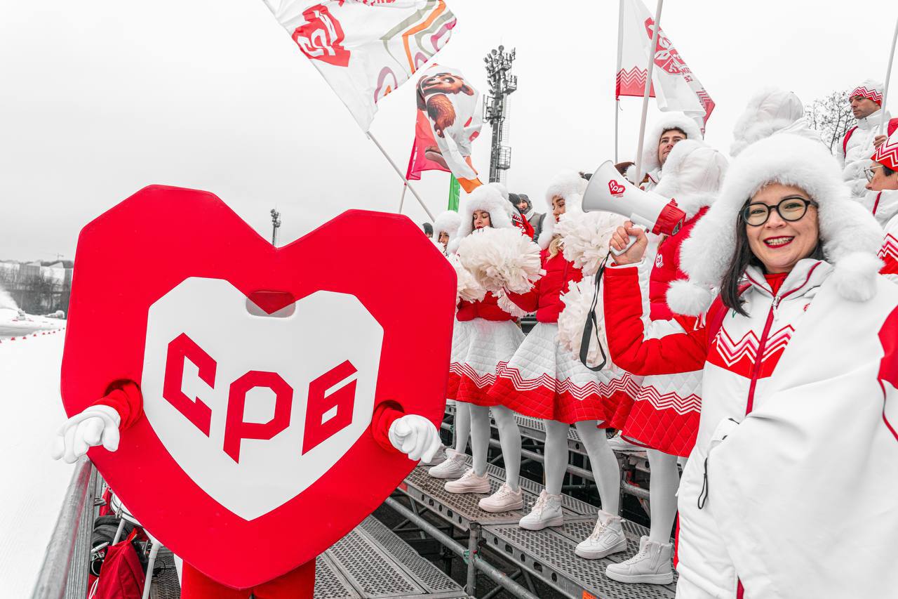 Брендинг команды  СРБ на зимней Сбербанкиаде — Изображение №5 — Брендинг, Графика на Dprofile