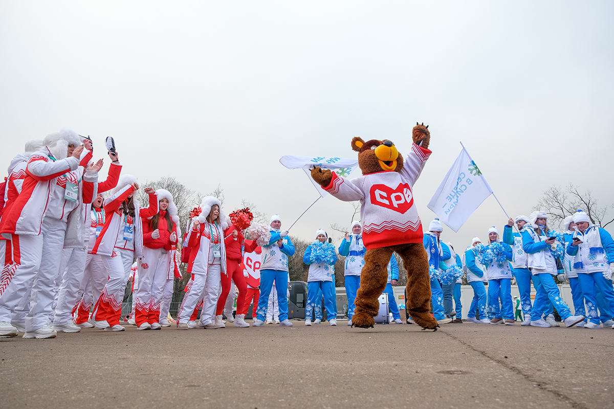 Брендинг команды  СРБ на зимней Сбербанкиаде — Изображение №6 — Брендинг, Графика на Dprofile