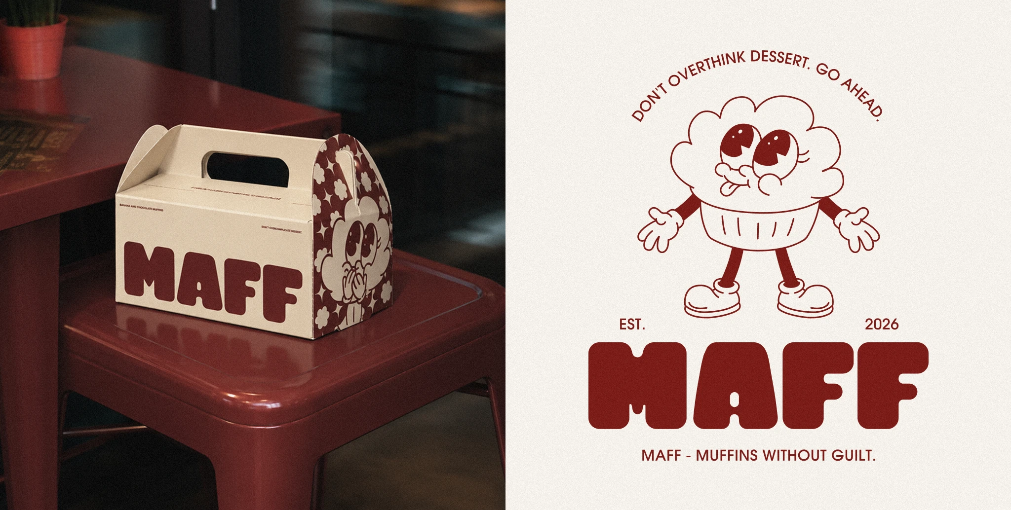 MAFF | Dessert Brand Identity & Packaging Design — Изображение №7 — Брендинг на Dprofile