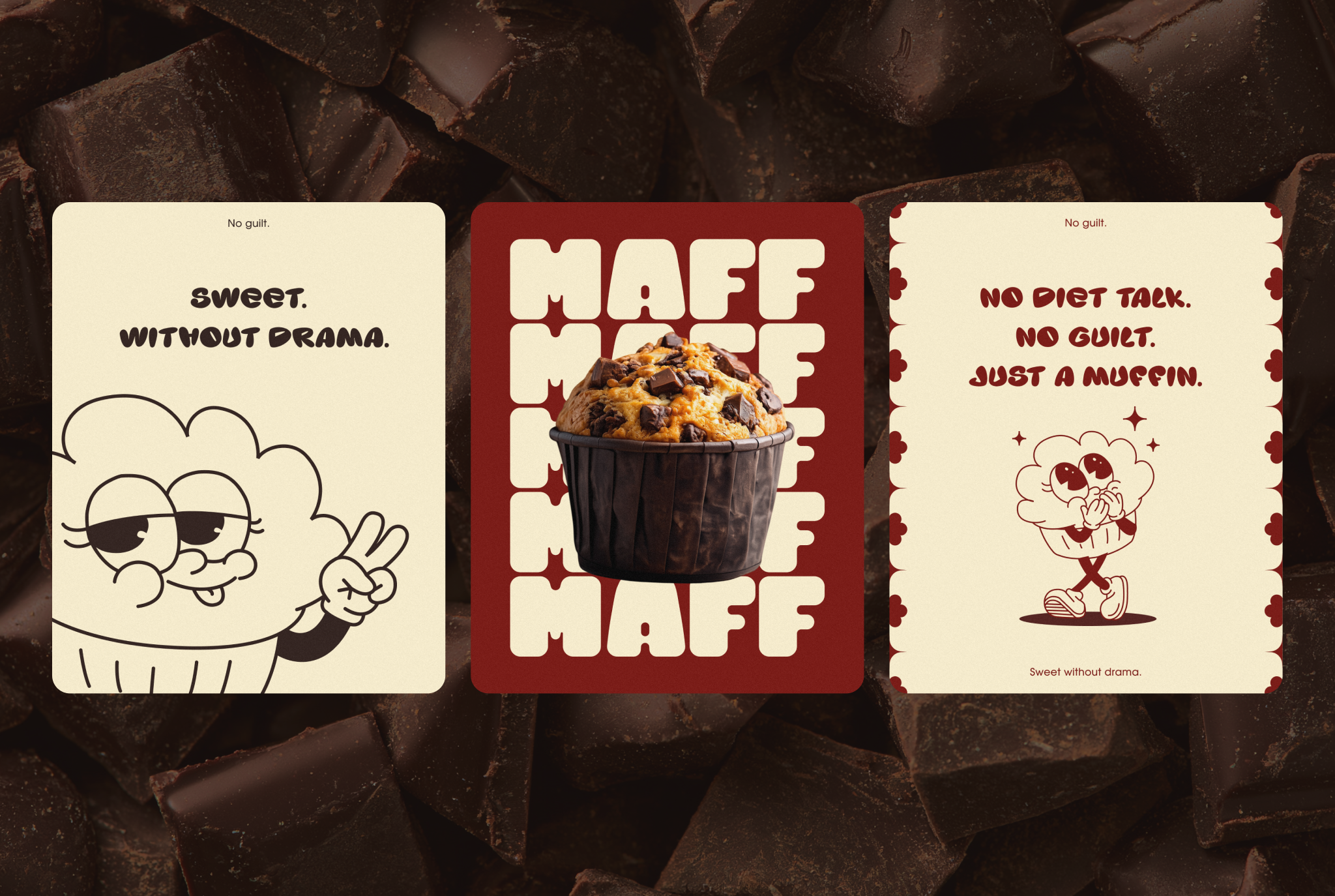 MAFF | Dessert Brand Identity & Packaging Design — Изображение №15 — Брендинг на Dprofile