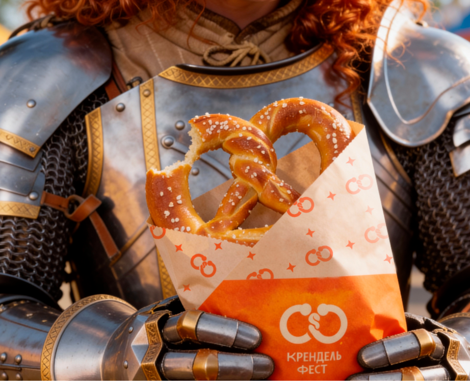 Ребрендинг Крендель Фест / учебный проект на Dprofile