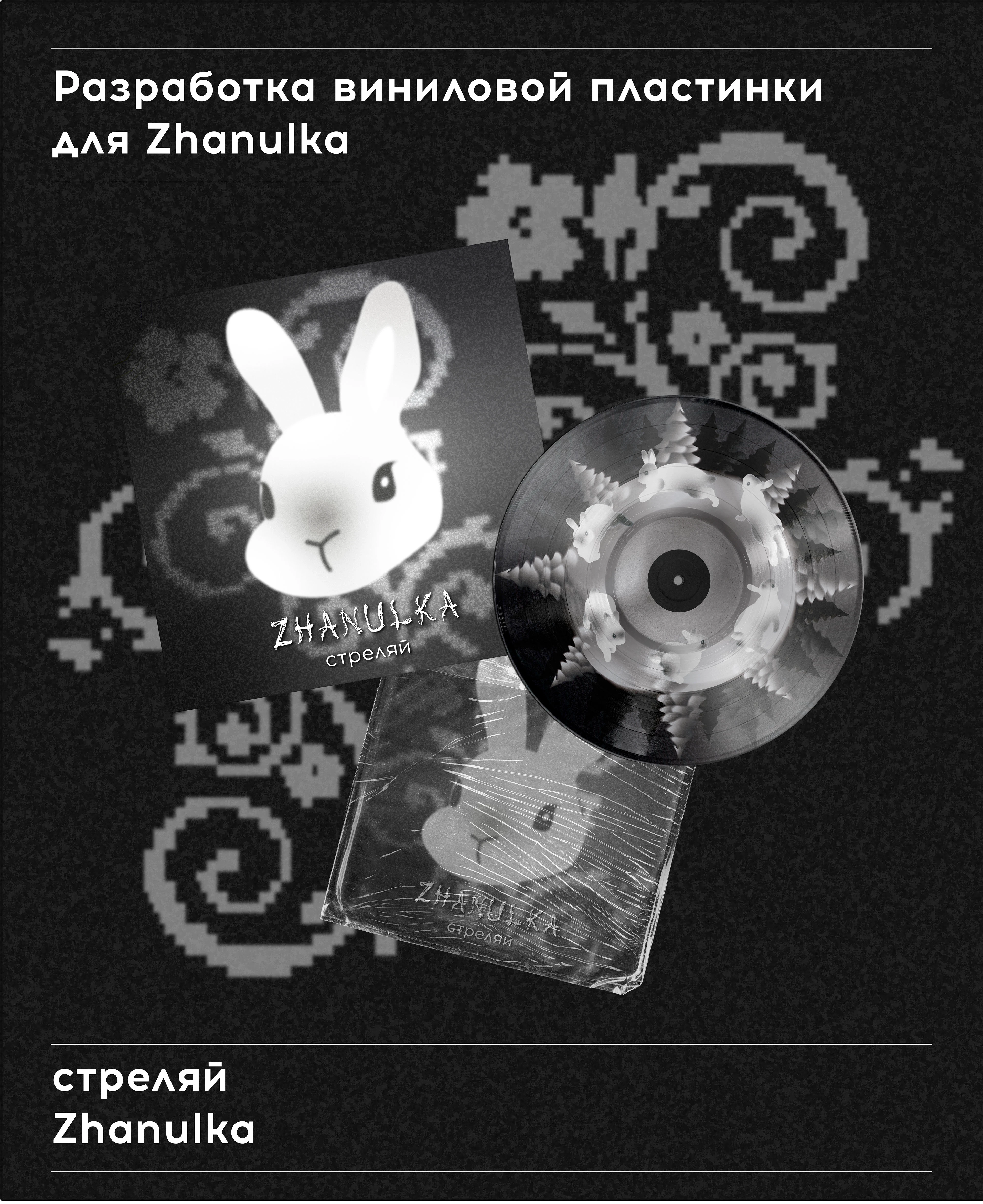 Разработка виниловой пластинки для Zhanulka — Изображение №1 — Графика, Промдизайн на Dprofile