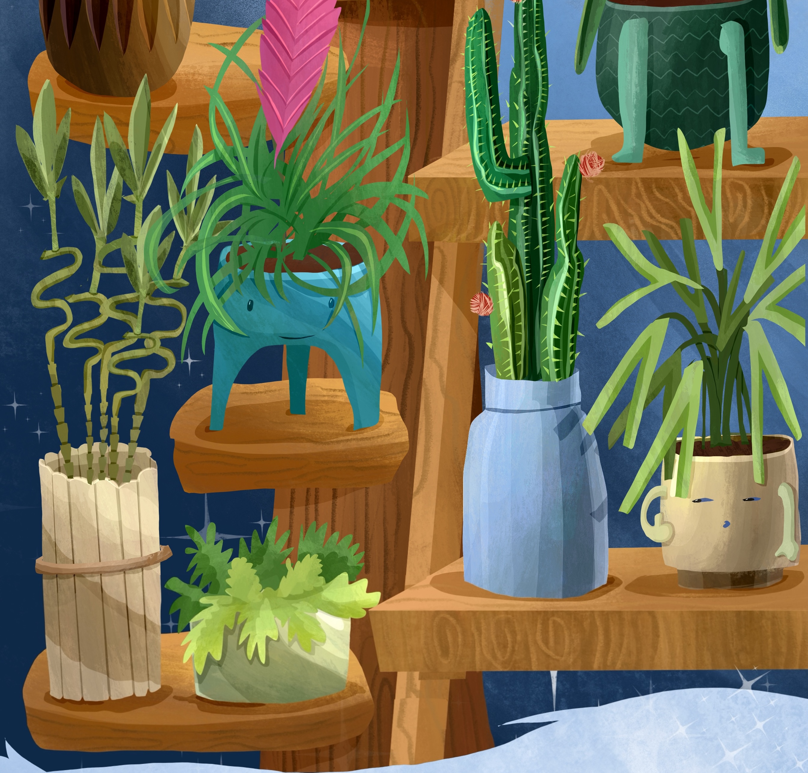 Blommor - цветочный магазин — Изображение №4 — Брендинг, Иллюстрация на Dprofile