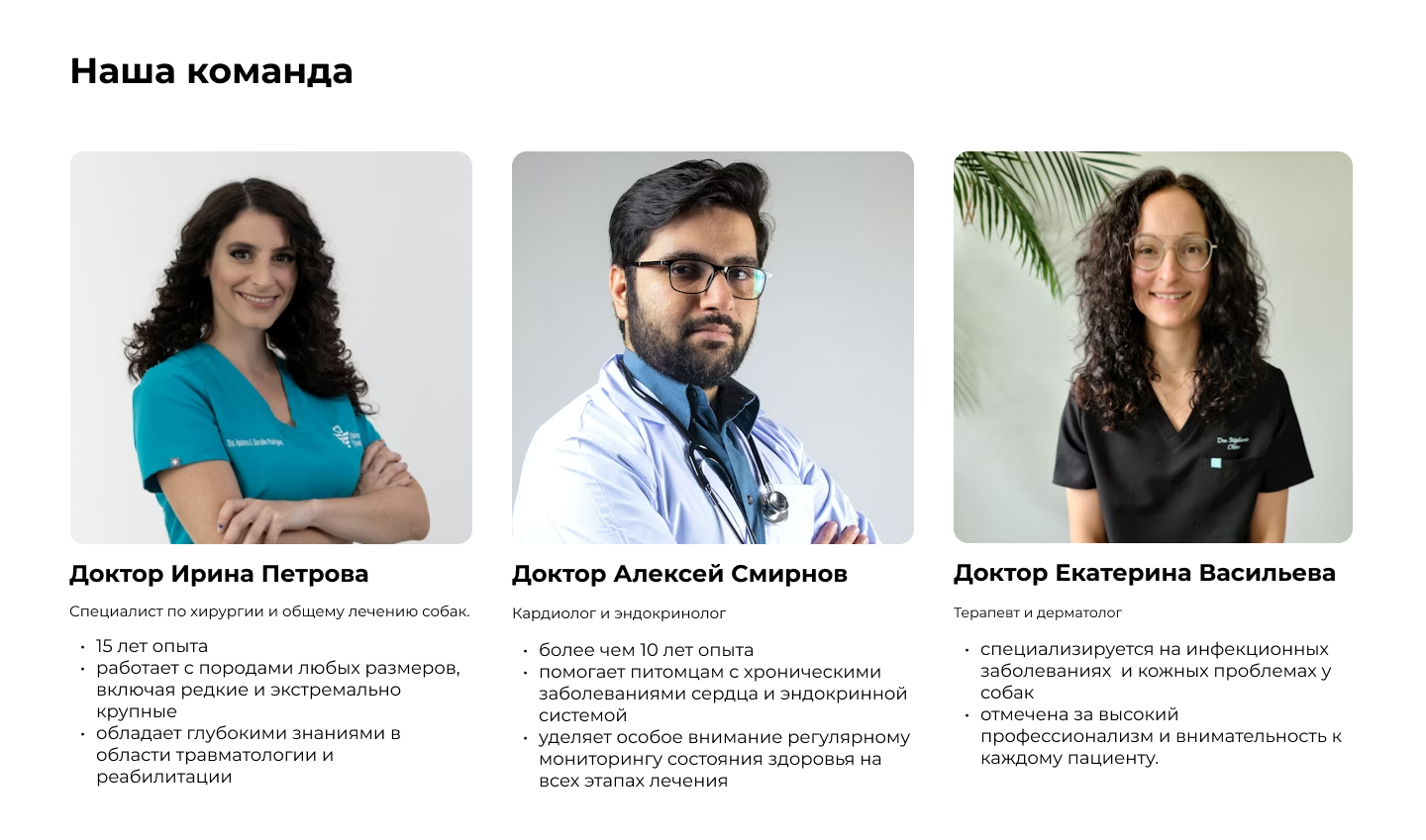 dogdoc. дизайн веб сайт сайта вет клиники — Изображение №5 — Интерфейсы на Dprofile