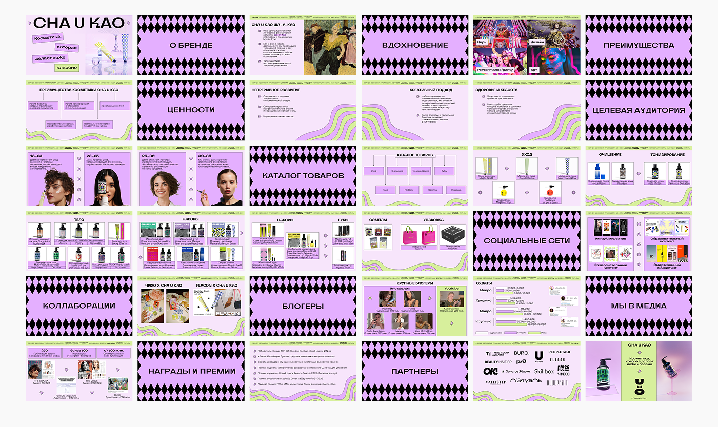 Учебный проект Skillbox для Cha U Kao — Изображение №13 — Графика на Dprofile