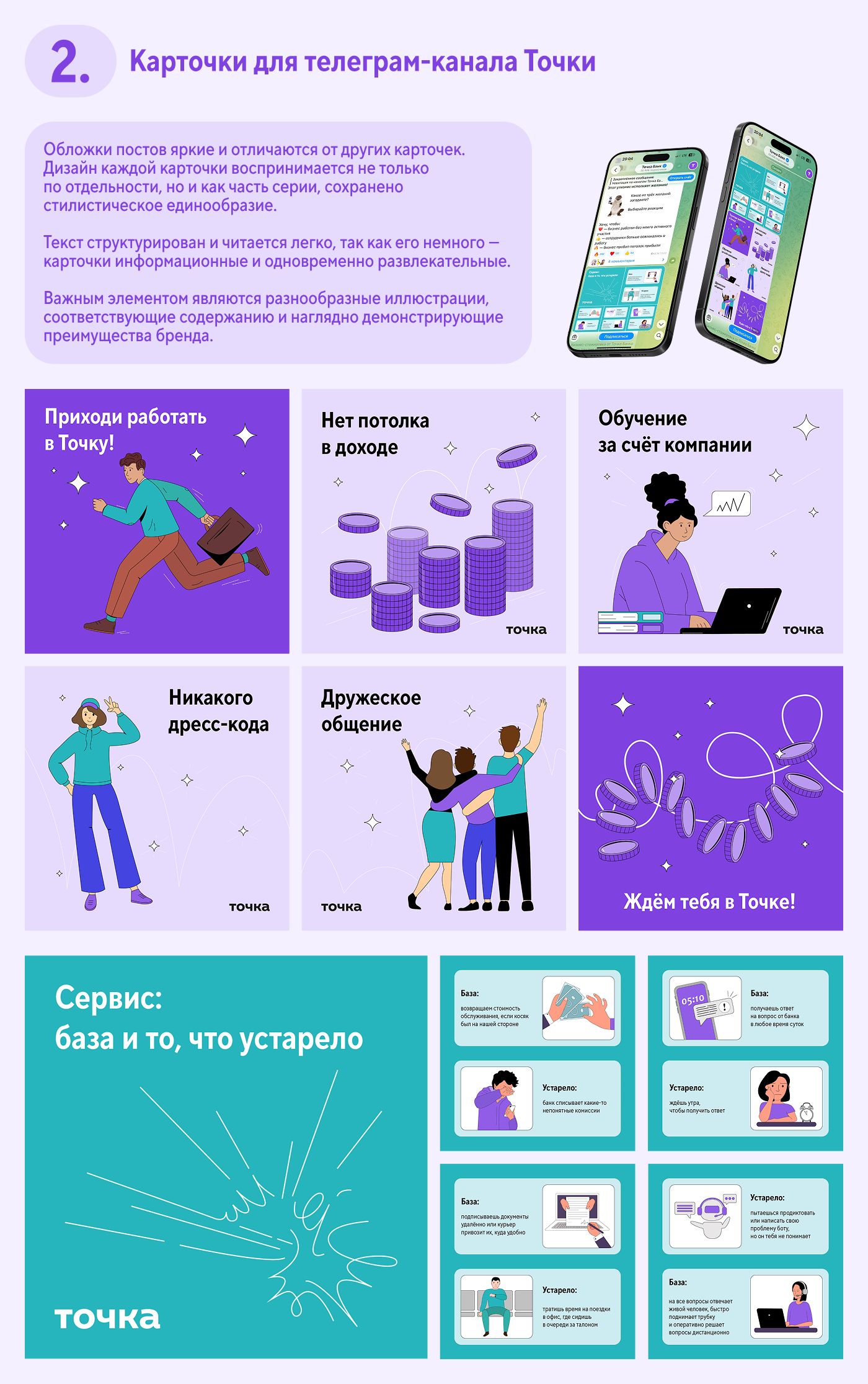 Учебный проект Skillbox для Точка Банка — Изображение №6 — Брендинг, Графика на Dprofile