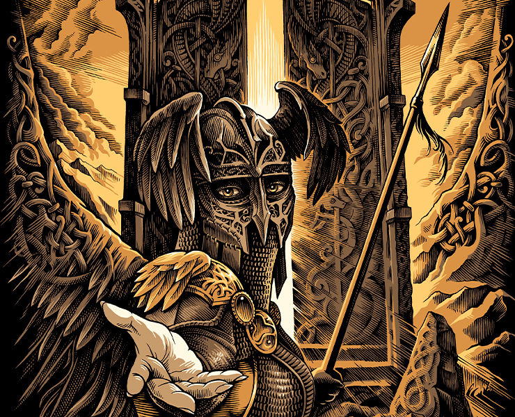 MYTHOLOGY OF THE FJORD — Брендинг, Иллюстрация на Dprofile