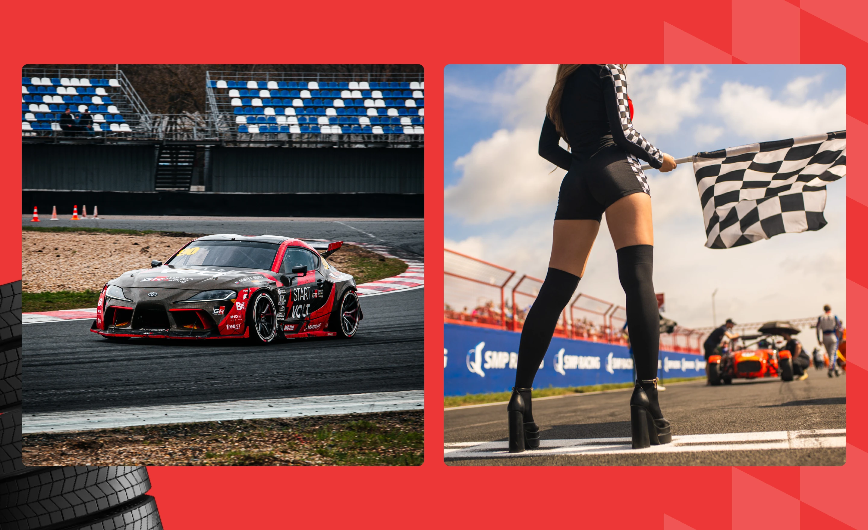 Adm Raceway - Лендинг компании UX/UI дизайн — Изображение №9 — Интерфейсы, Брендинг на Dprofile