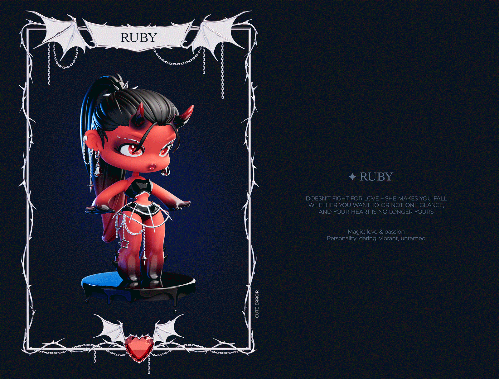 Lidolz | Maidens of Twilight | 3d art toys — Изображение №9 — Иллюстрация, 3D на Dprofile