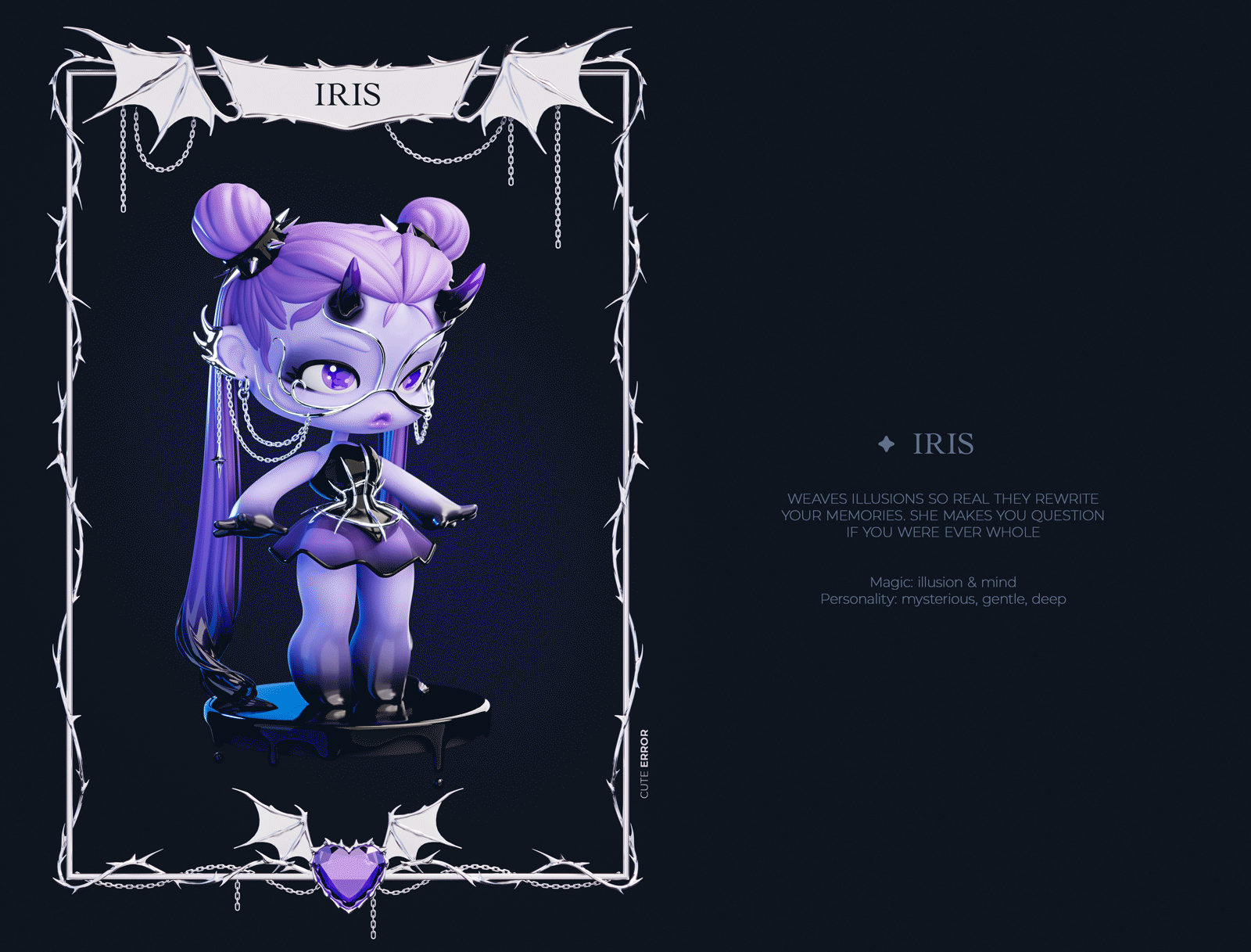 Lidolz | Maidens of Twilight | 3d art toys — Изображение №3 — Иллюстрация, 3D на Dprofile