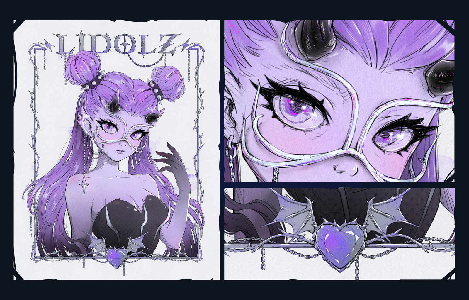 Lidolz | Maidens of Twilight | 3d art toys — Изображение №5 — Иллюстрация, 3D на Dprofile