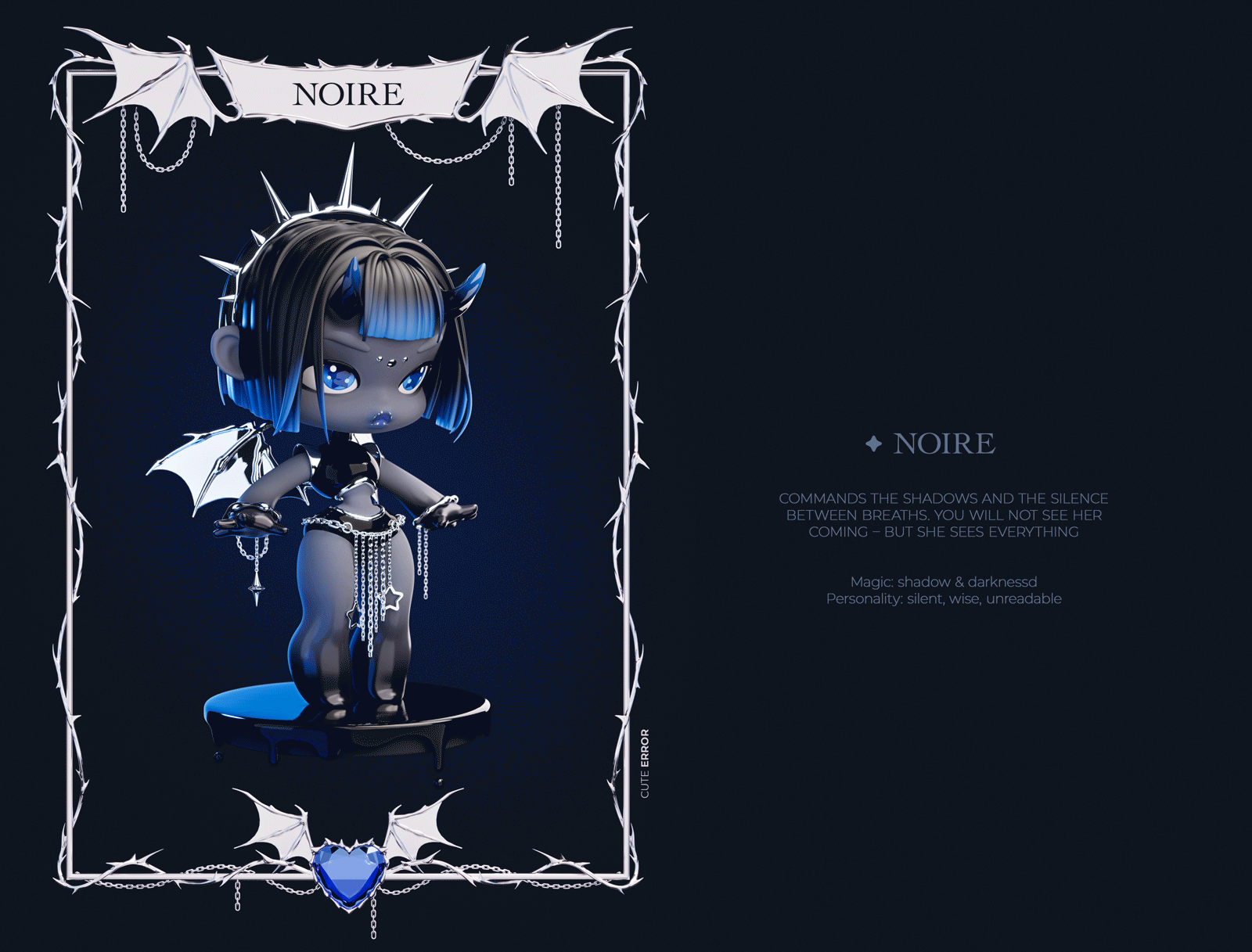 Lidolz | Maidens of Twilight | 3d art toys — Изображение №6 — Иллюстрация, 3D на Dprofile