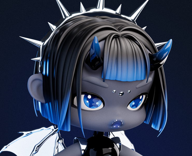 Lidolz | Maidens of Twilight | 3d art toys на Dprofile