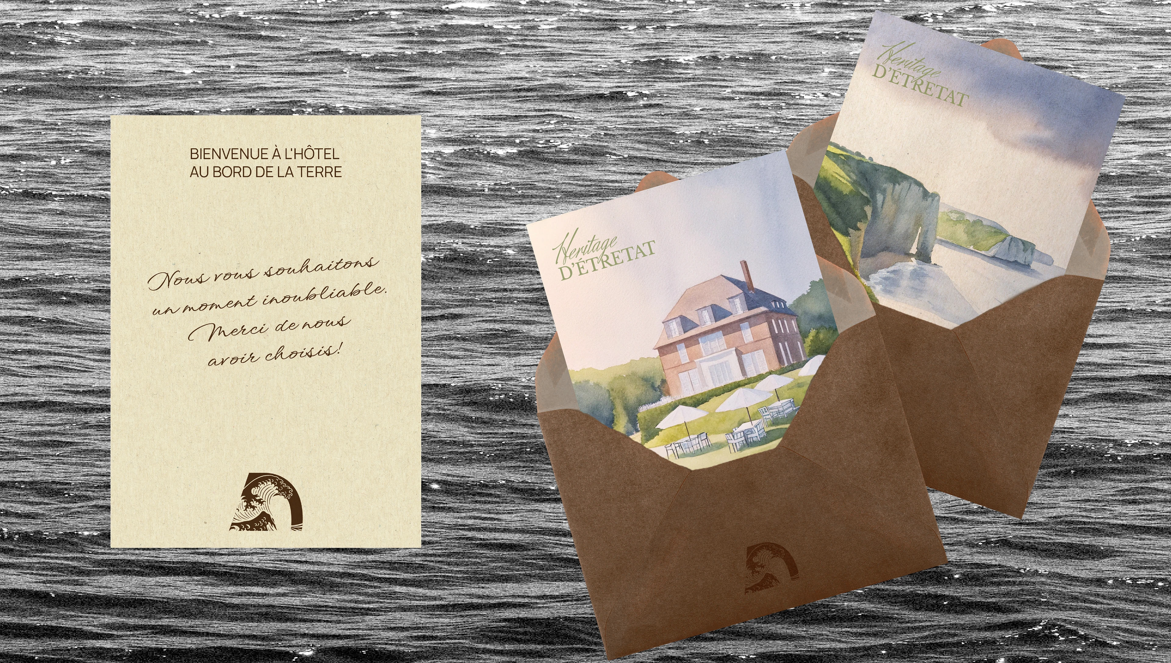 Брендинг для отеля | Heritage d`Etretat — Изображение №2 — Брендинг на Dprofile