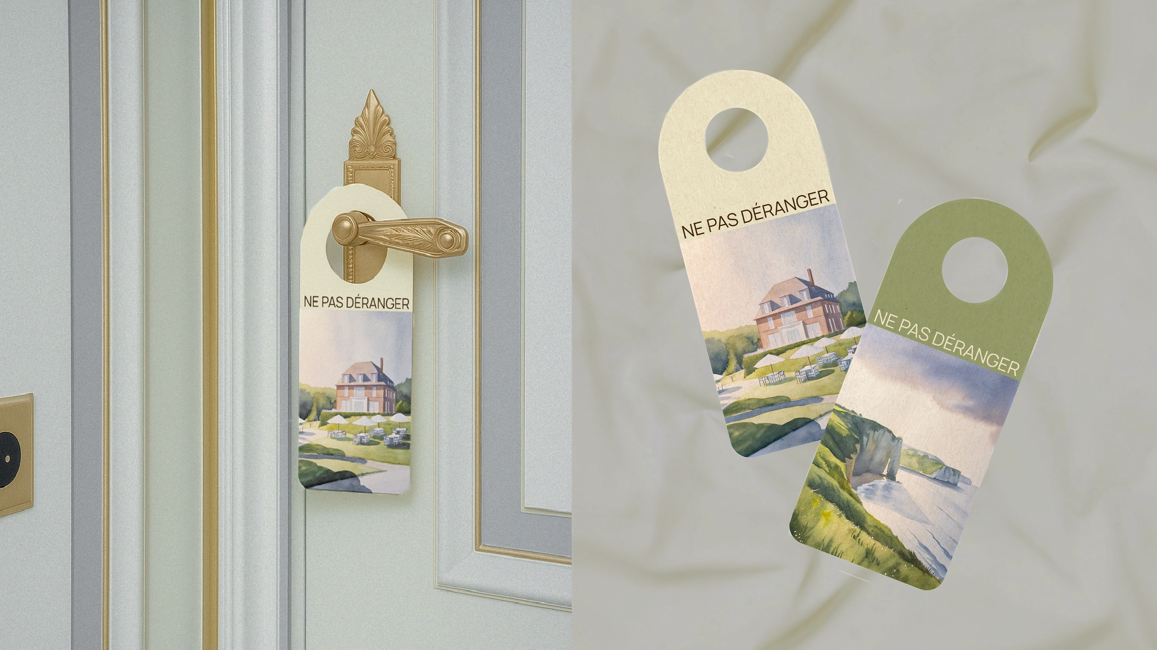 Брендинг для отеля | Heritage d`Etretat — Изображение №9 — Брендинг на Dprofile