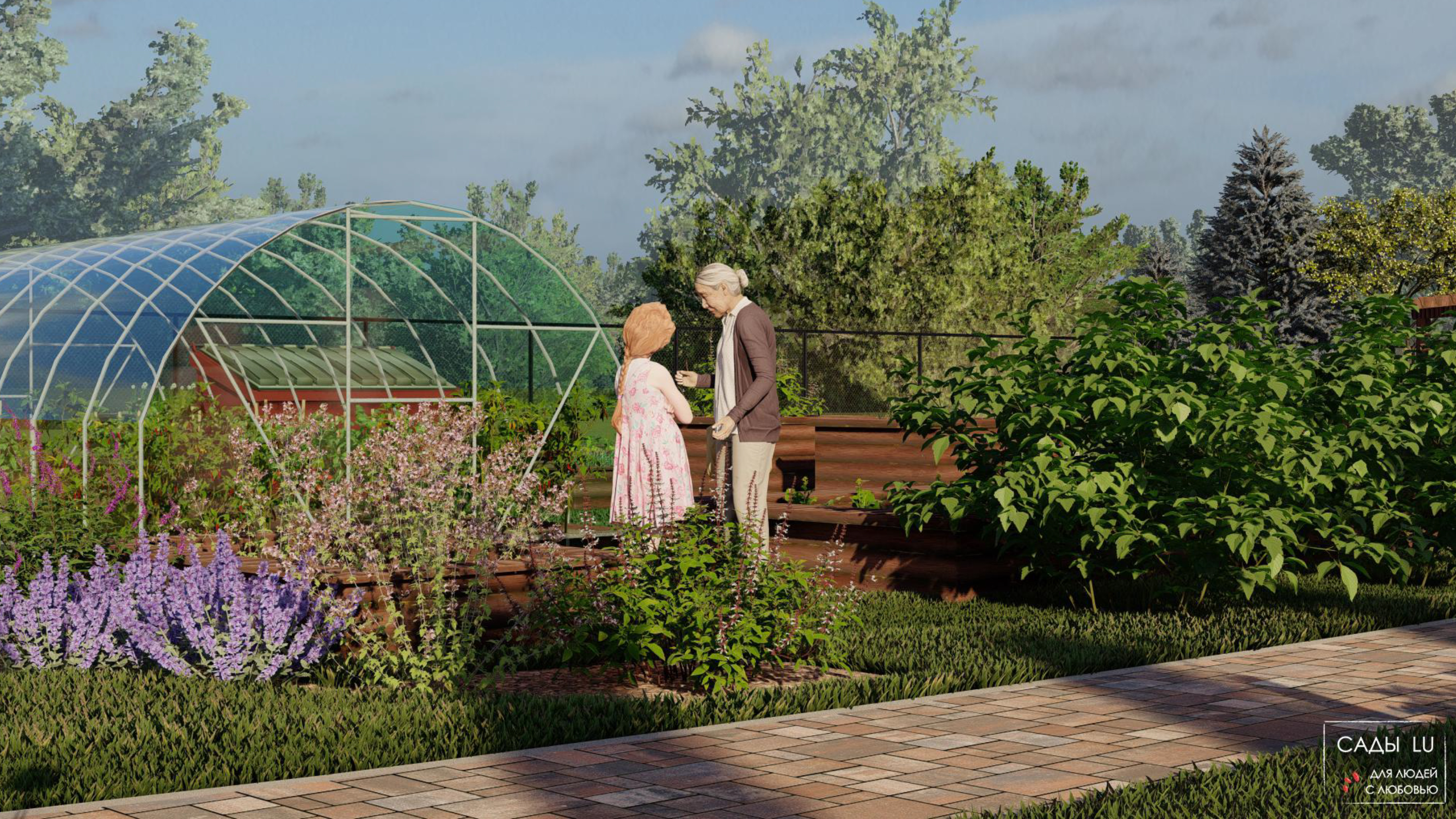 Портфолио ландшафтного дизайнера Елизаветы Ушаковой — Изображение №4 — Архитектура на Dprofile