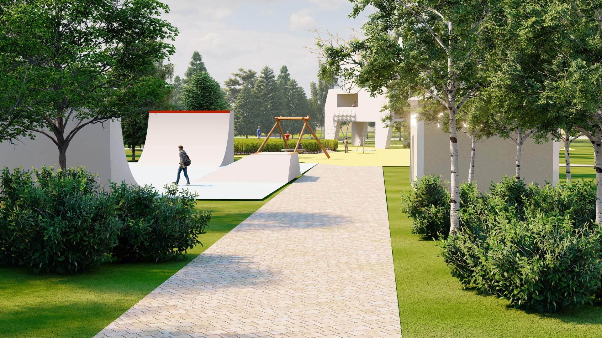 Концепция "Парк на Данини" — Изображение №30 — Архитектура на Dprofile
