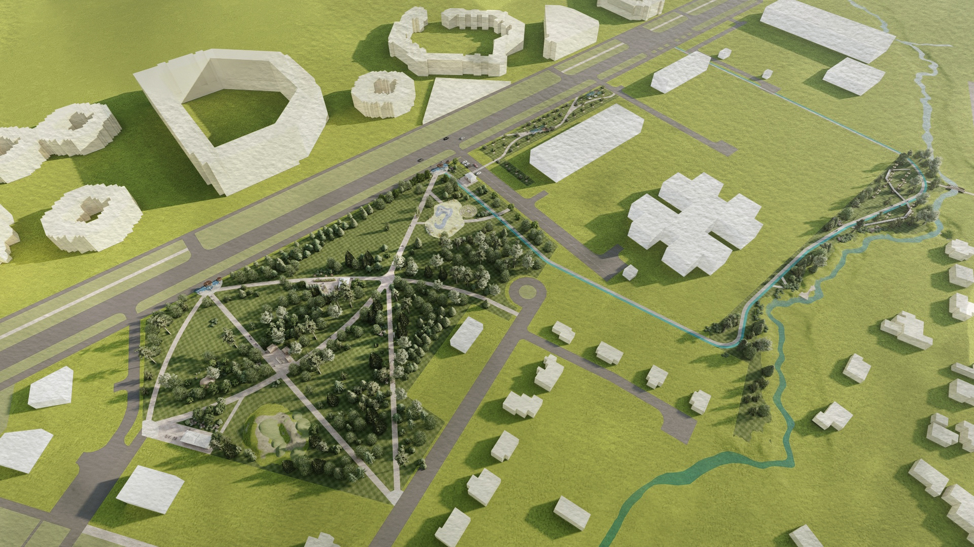 Концепция "Парк на Данини" — Изображение №1 — Архитектура на Dprofile