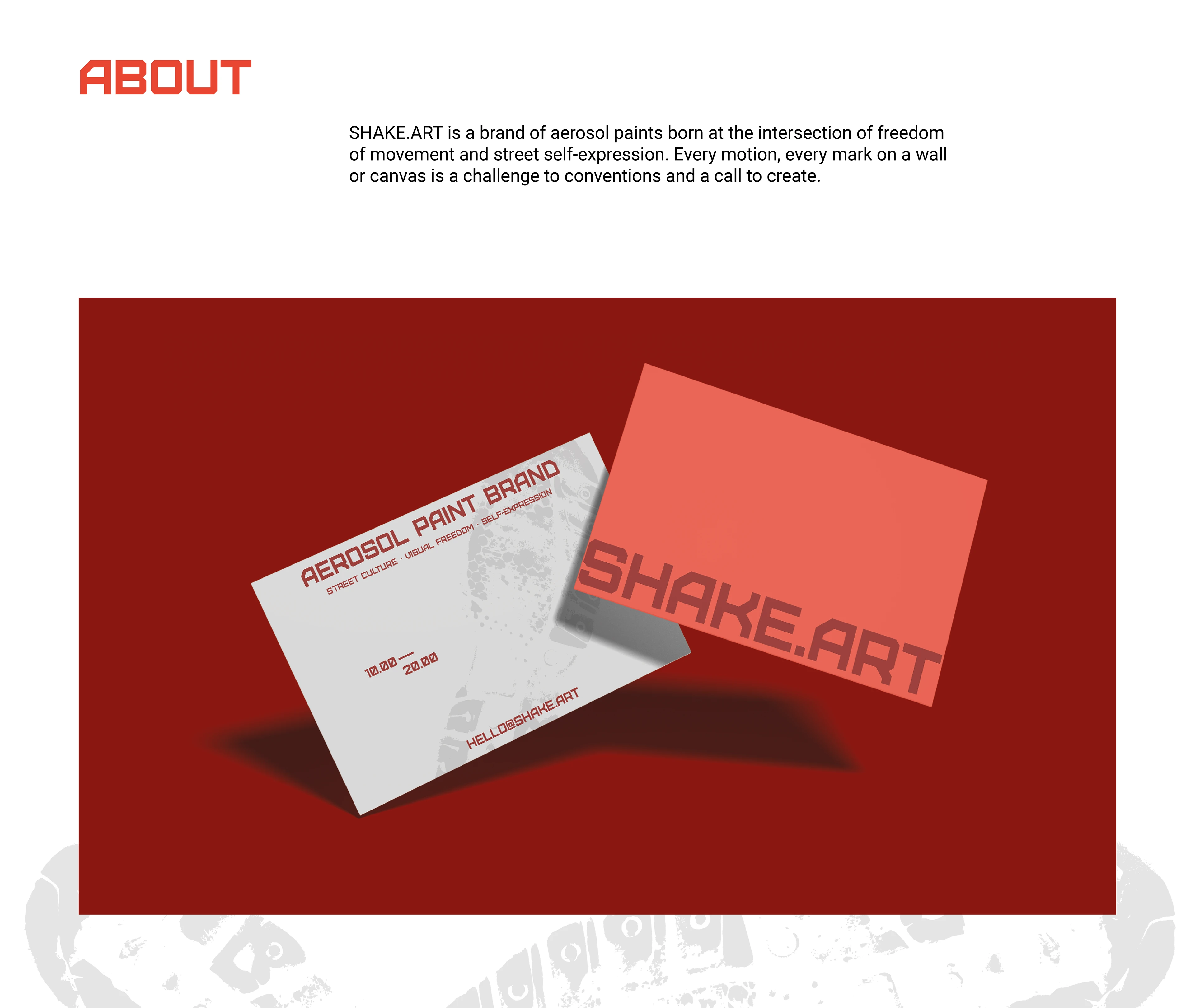 SHAKE.ART / Experimental visual style — Изображение №2 — Брендинг на Dprofile