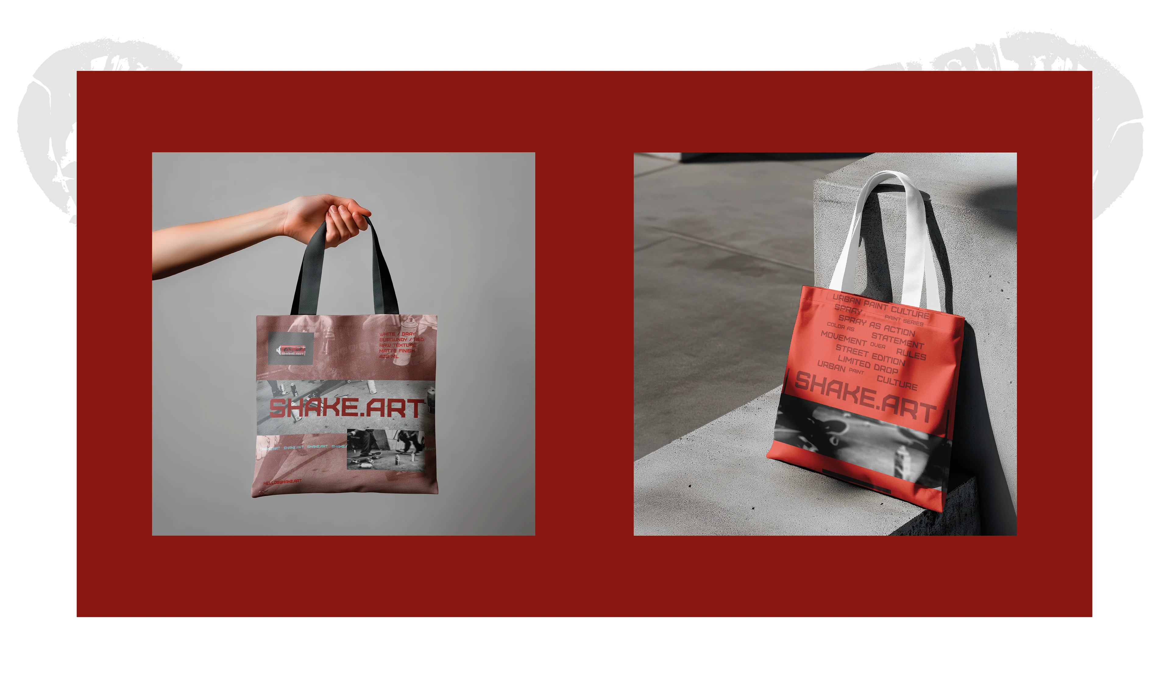 SHAKE.ART / Experimental visual style — Изображение №5 — Брендинг на Dprofile