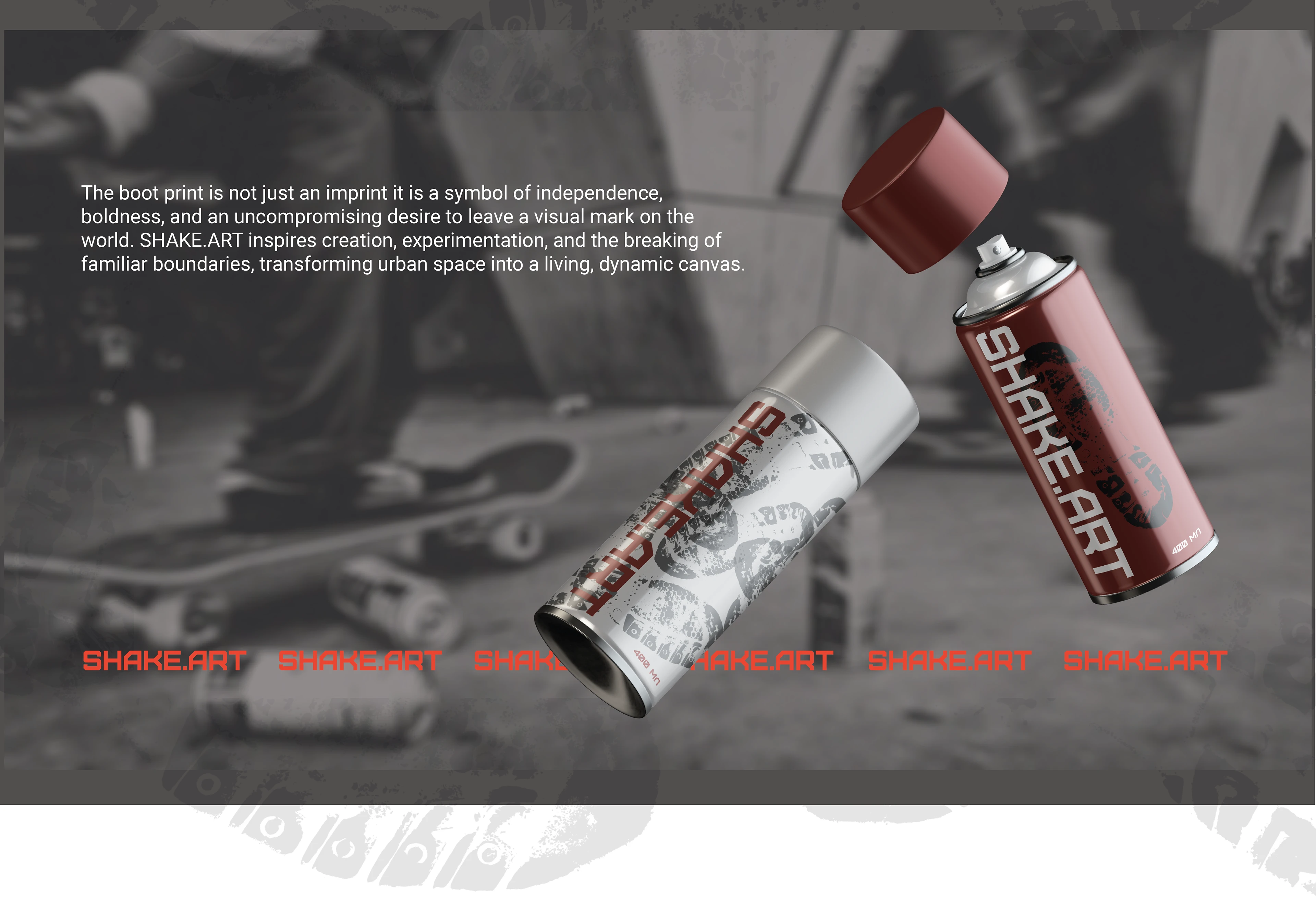 SHAKE.ART / Experimental visual style — Изображение №3 — Брендинг на Dprofile