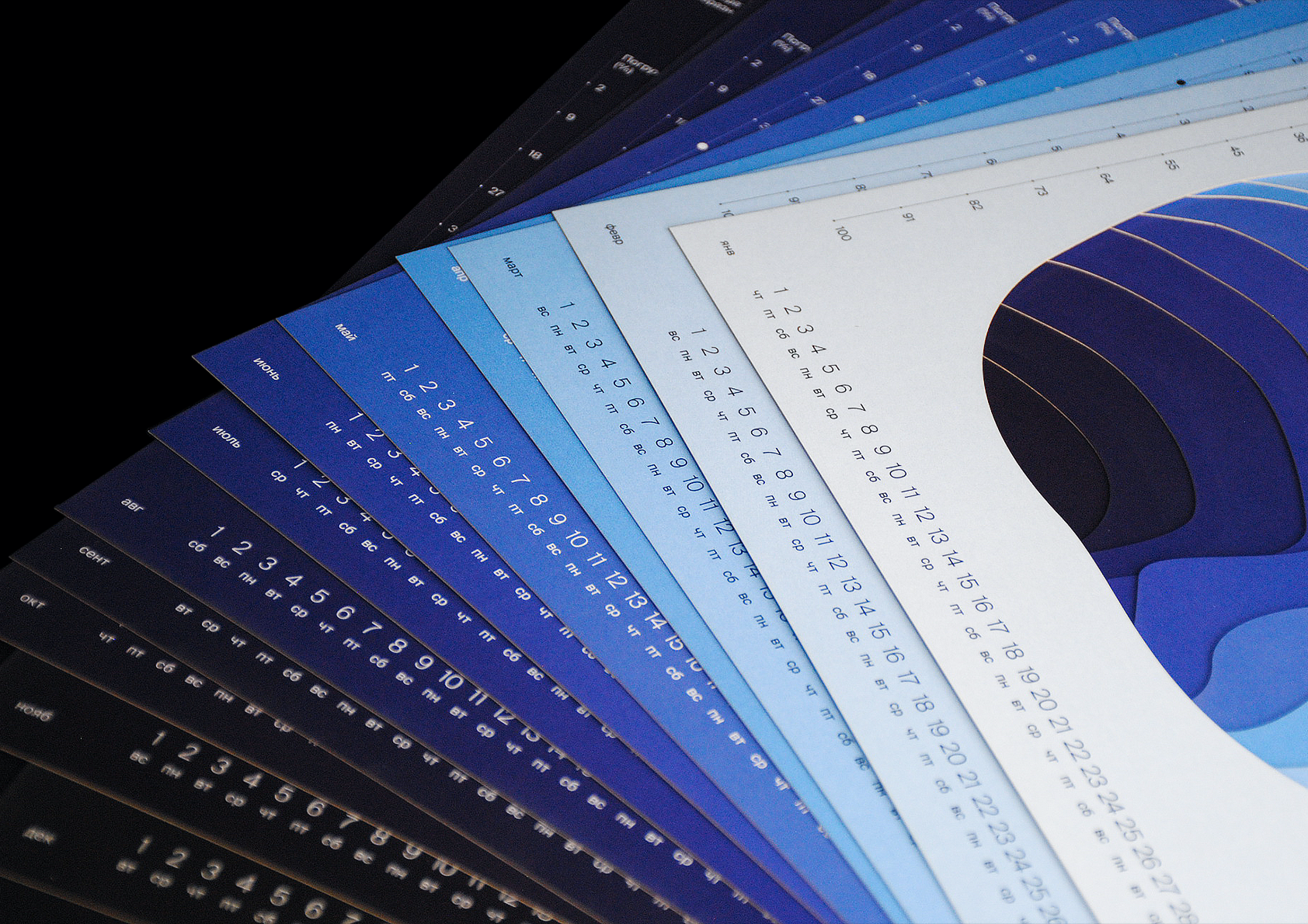 Календарь-погружение на дно Марианской впадины — Изображение №3 — Графика на Dprofile