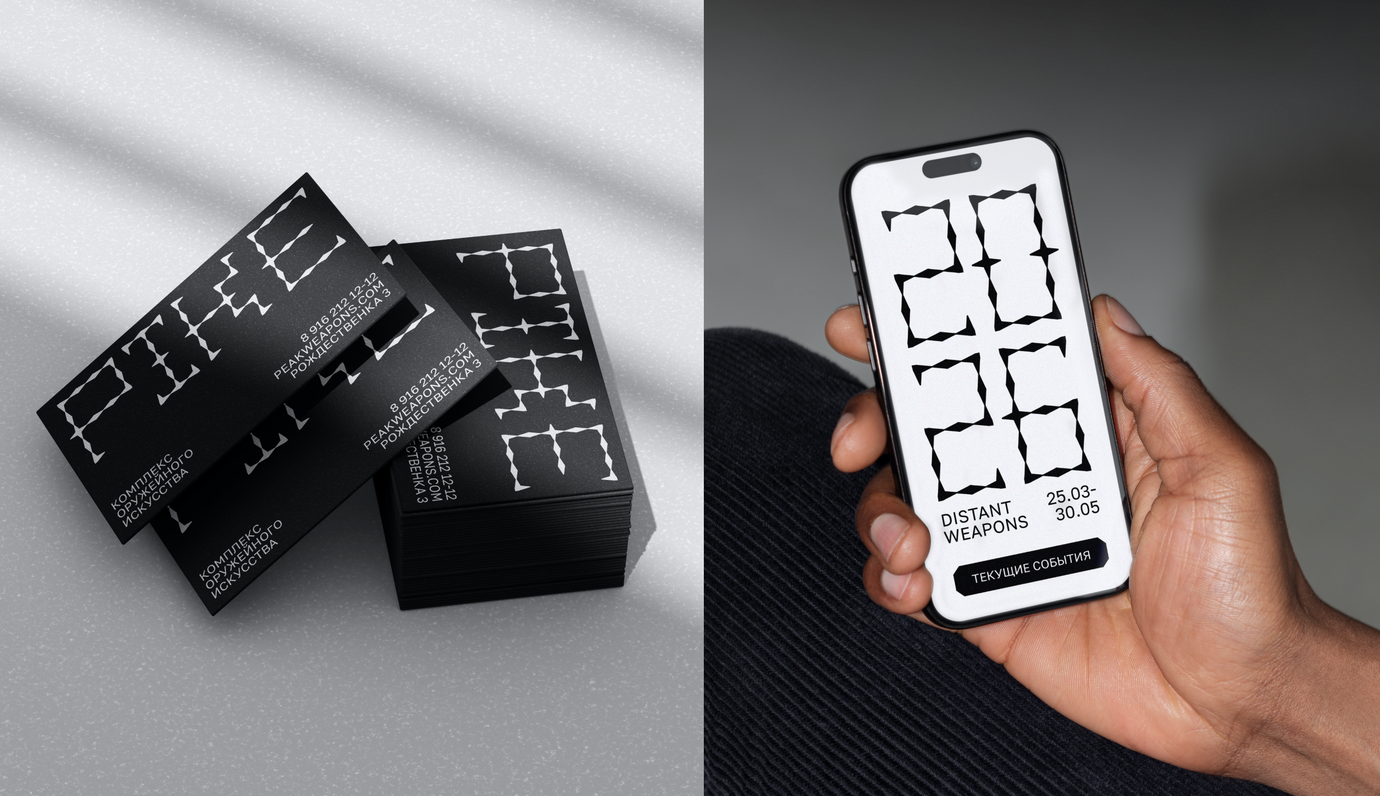 Айдентика выставки Distant weapons — Изображение №15 — Брендинг, Графика на Dprofile