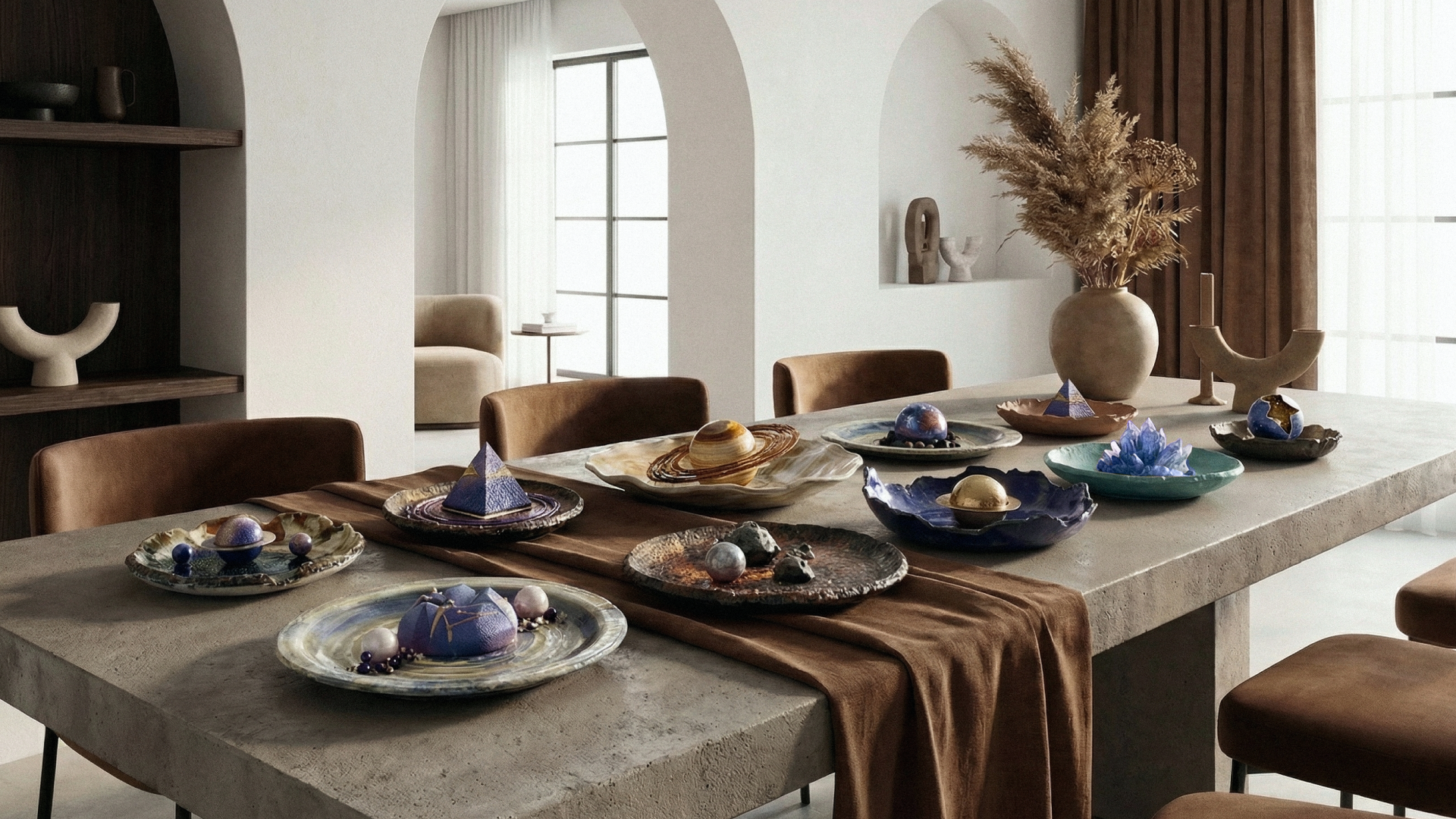 Серия керамических тарелок «Космос в текстуре» — Изображение №25 — Промдизайн, Архитектура на Dprofile