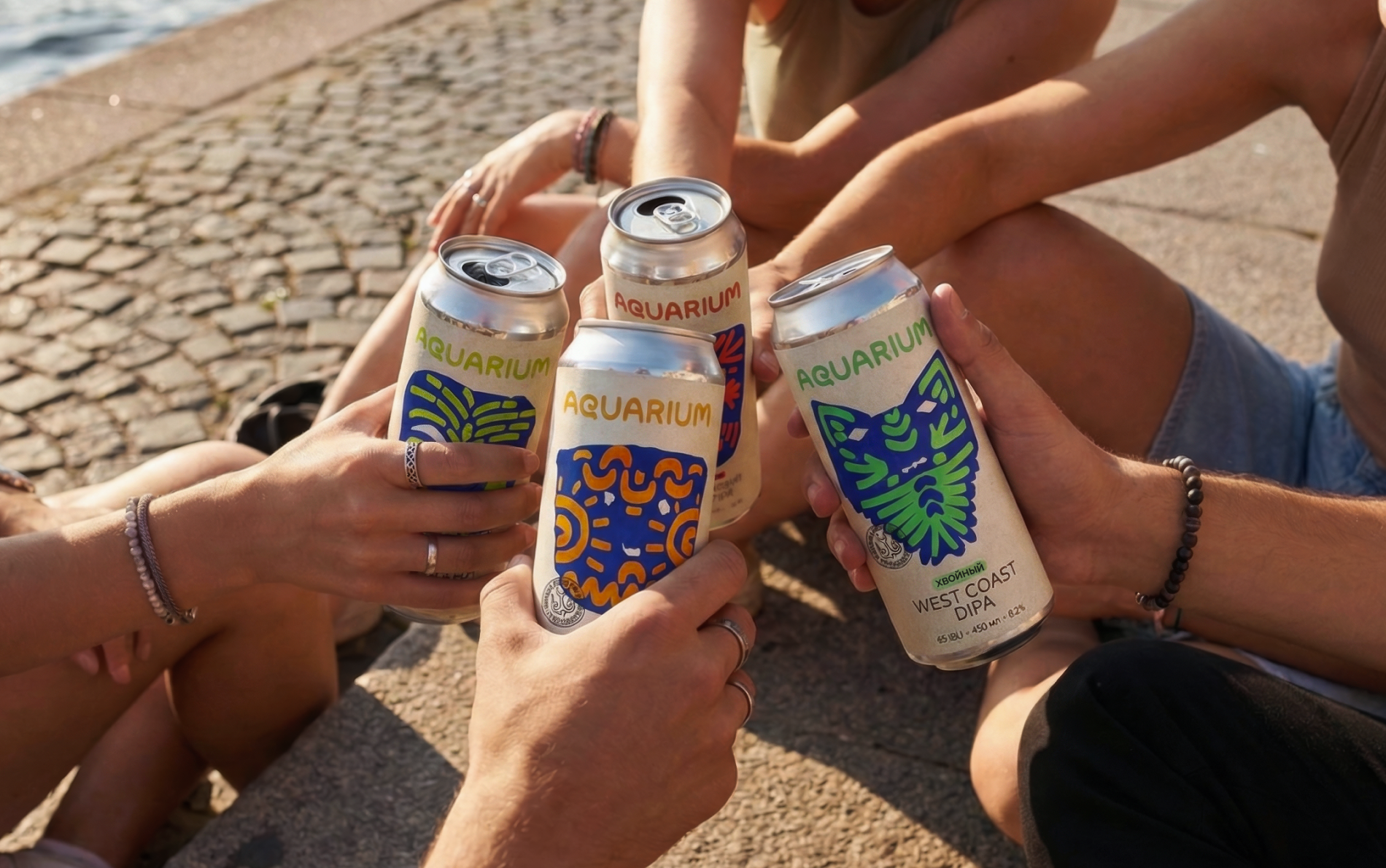 Упаковка крафтового пива Aquarium — Изображение №12 — Брендинг, 3D на Dprofile