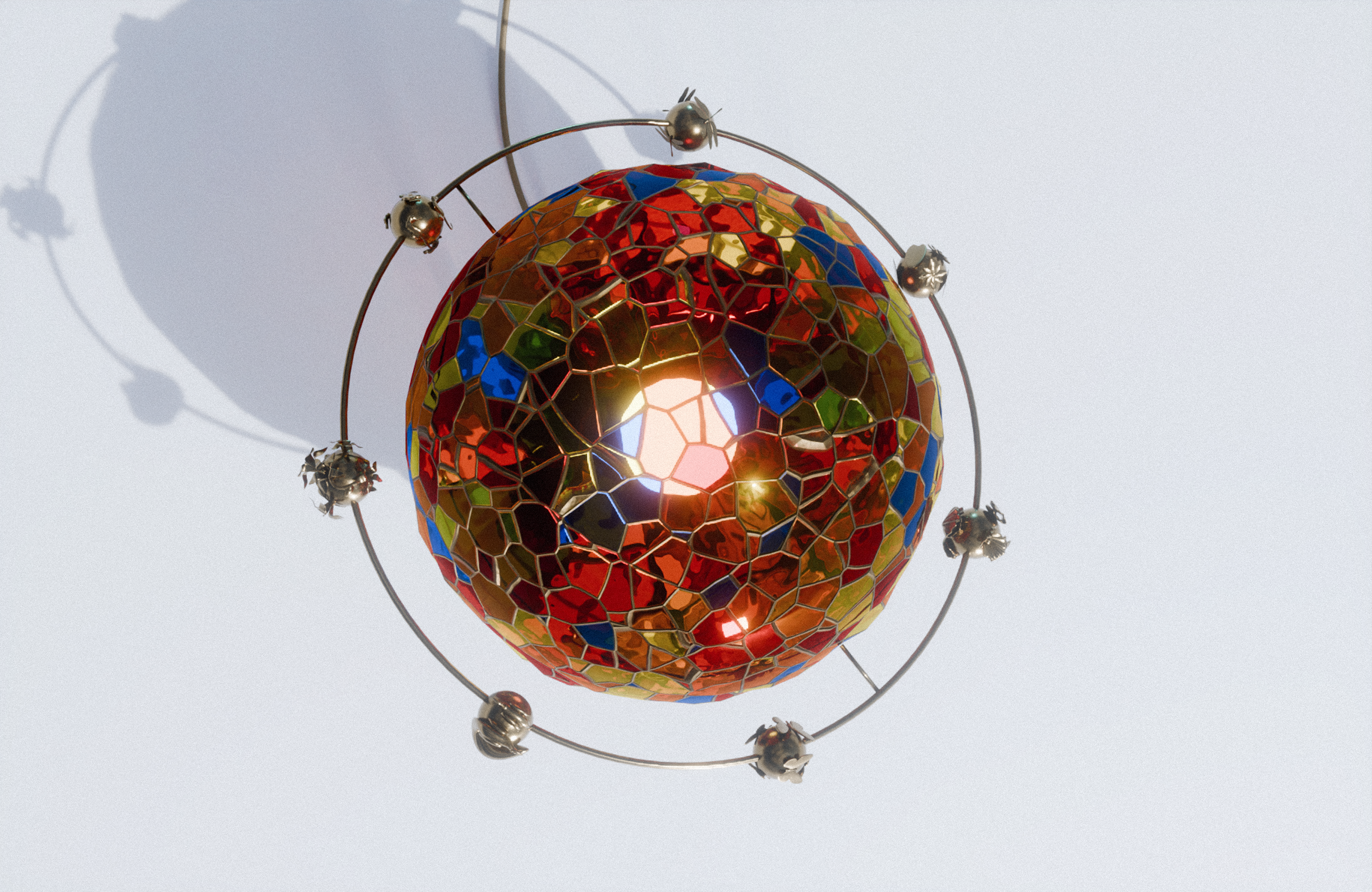 Светильник Stained Glass Symphony — Изображение №4 — 3D, Промдизайн на Dprofile