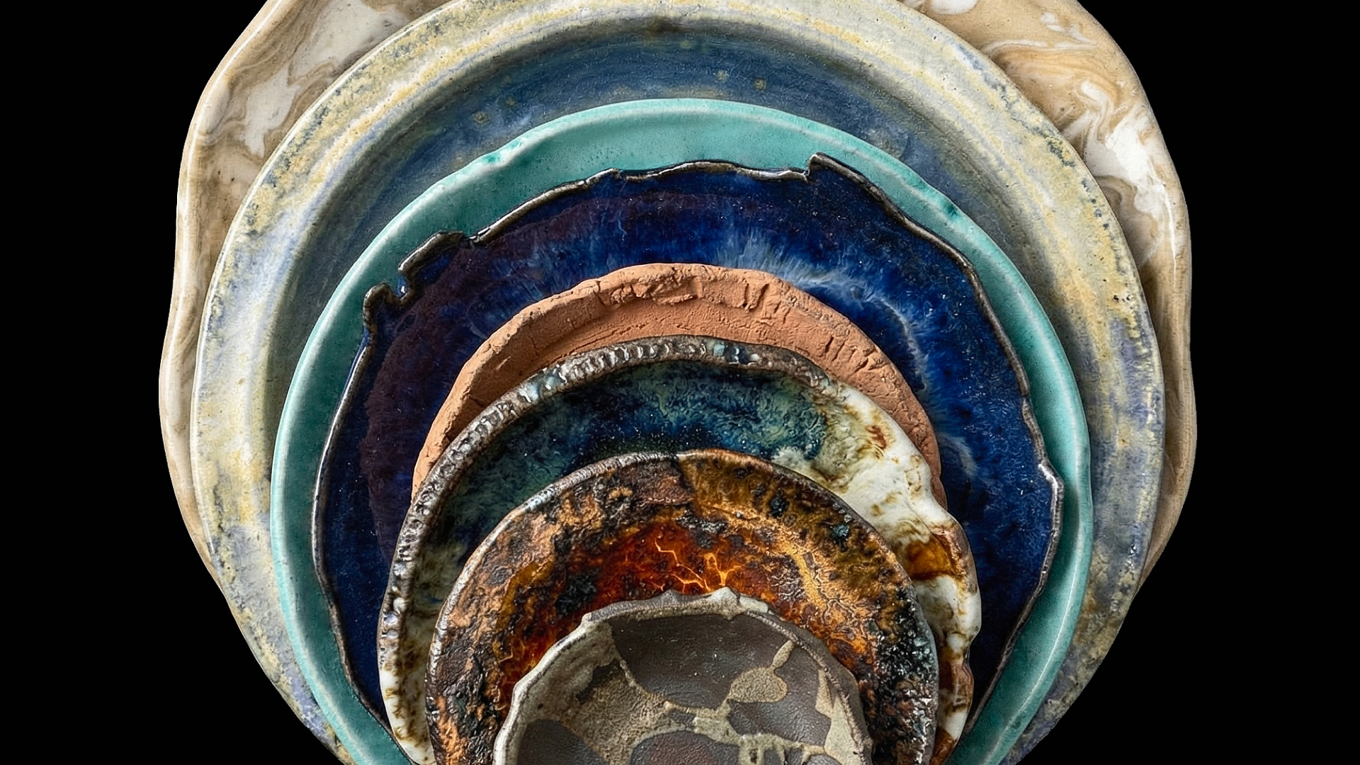 Серия керамических тарелок «Космос в текстуре» — Изображение №26 — Промдизайн, Архитектура на Dprofile