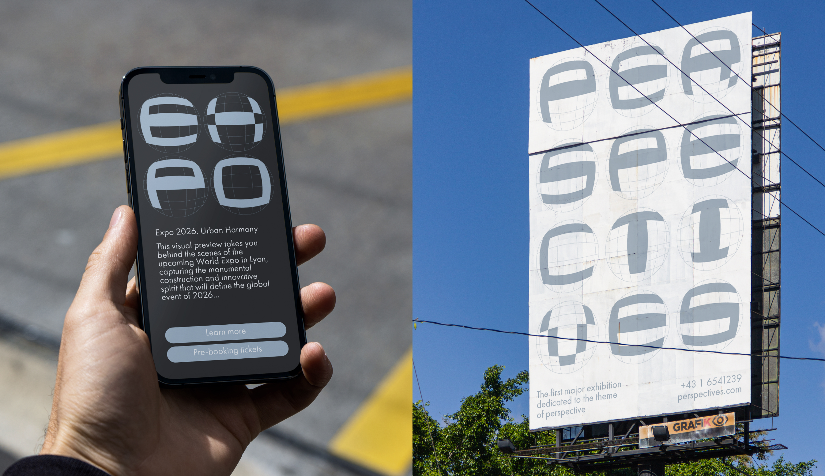 Айдентика фотовыставки Perspectives — Изображение №14 — Брендинг, Графика на Dprofile