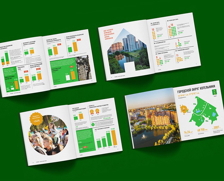 Книга о городе | Инфографика — Графика на Dprofile