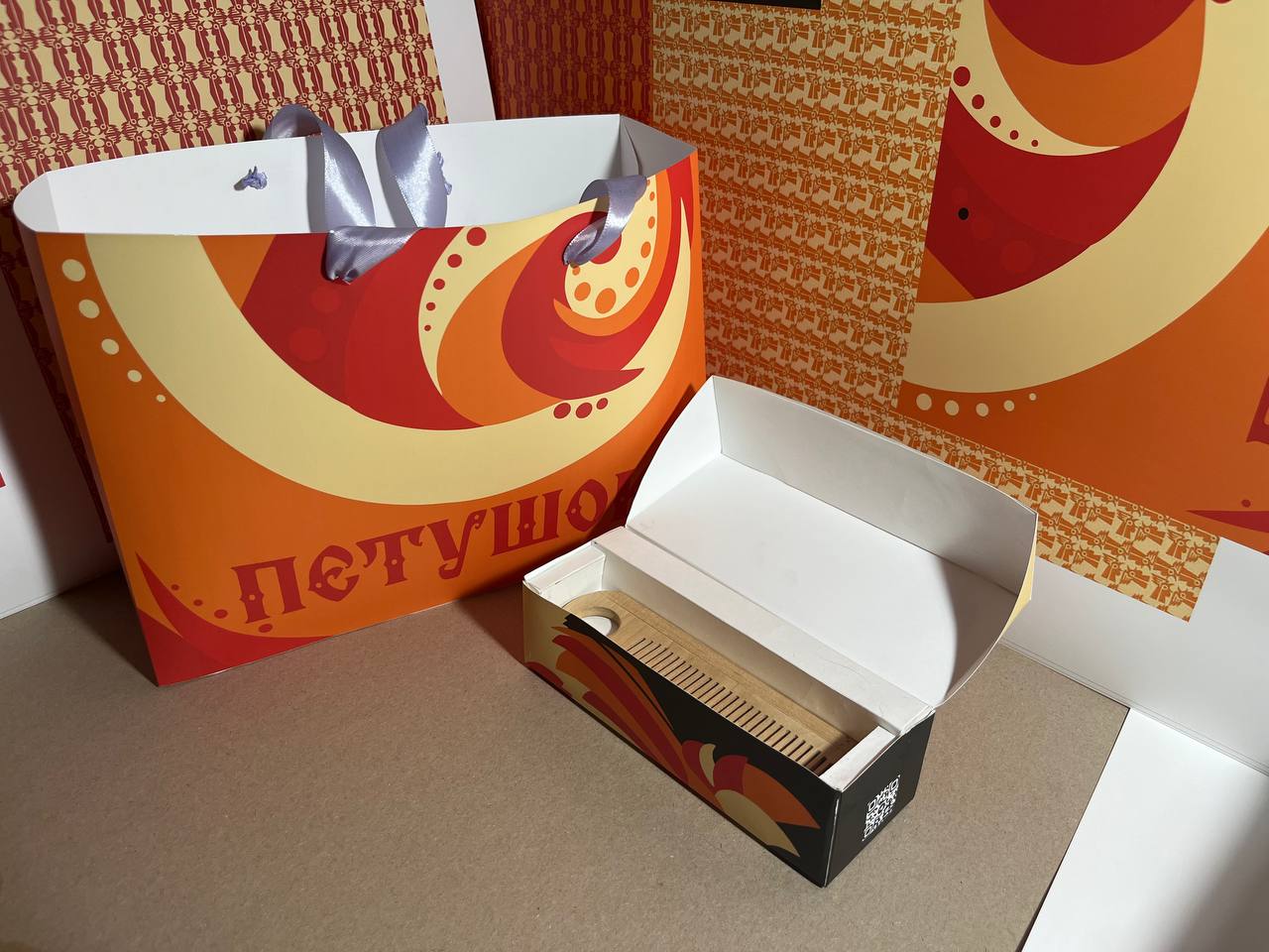 петупаковка для гребешка - расчески — Изображение №3 — Интерфейсы, Брендинг на Dprofile