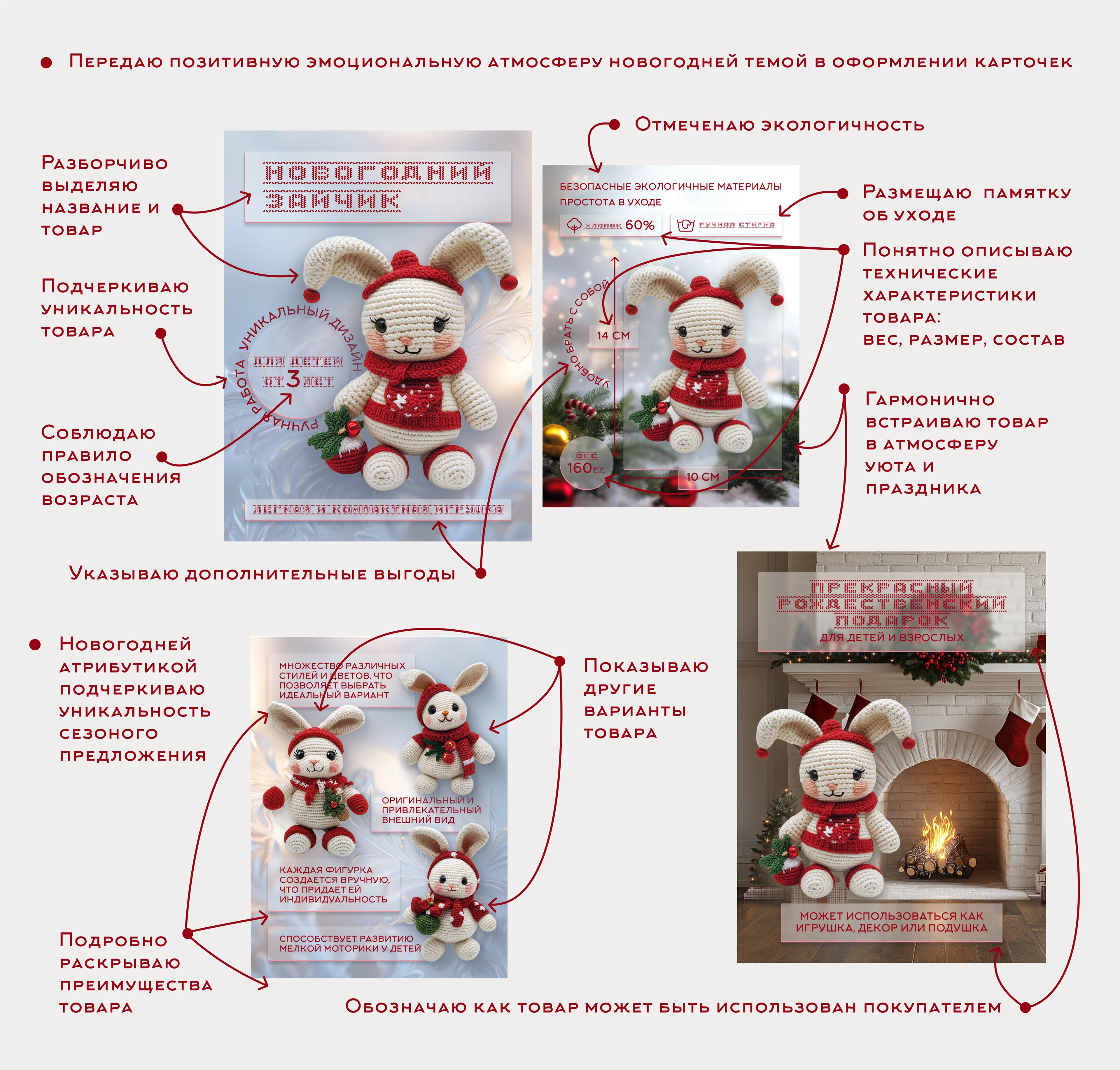 С НОВЫМ ГОДОМ И РОЖДЕСТВОМ! КАРТОЧКИ, ПОСТЕРЫ, ОТКРЫТКИ — Изображение №6 — Графика, Маркетинг на Dprofile