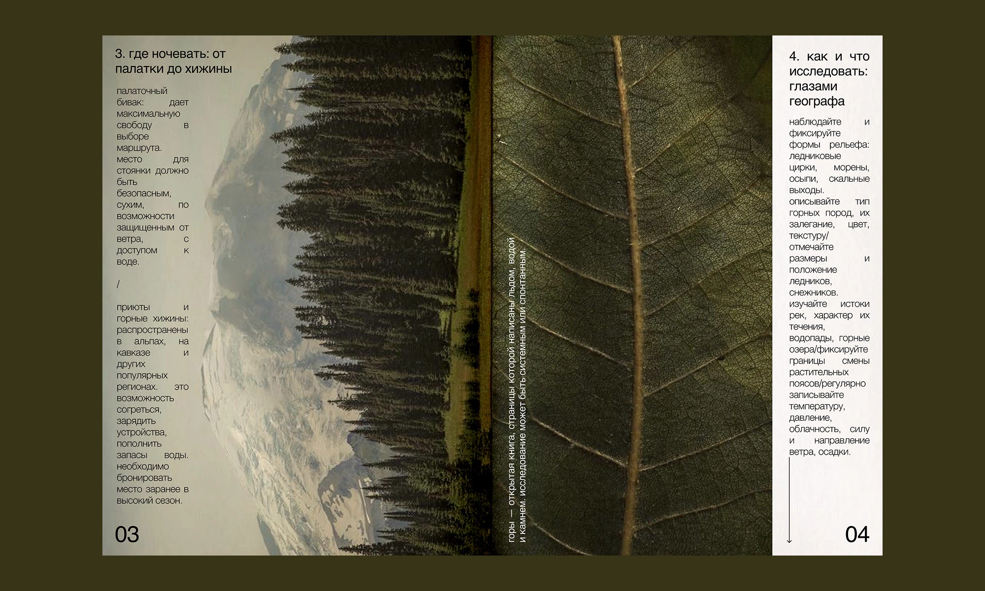 зин "поход в горы" — Изображение №3 — Графика на Dprofile