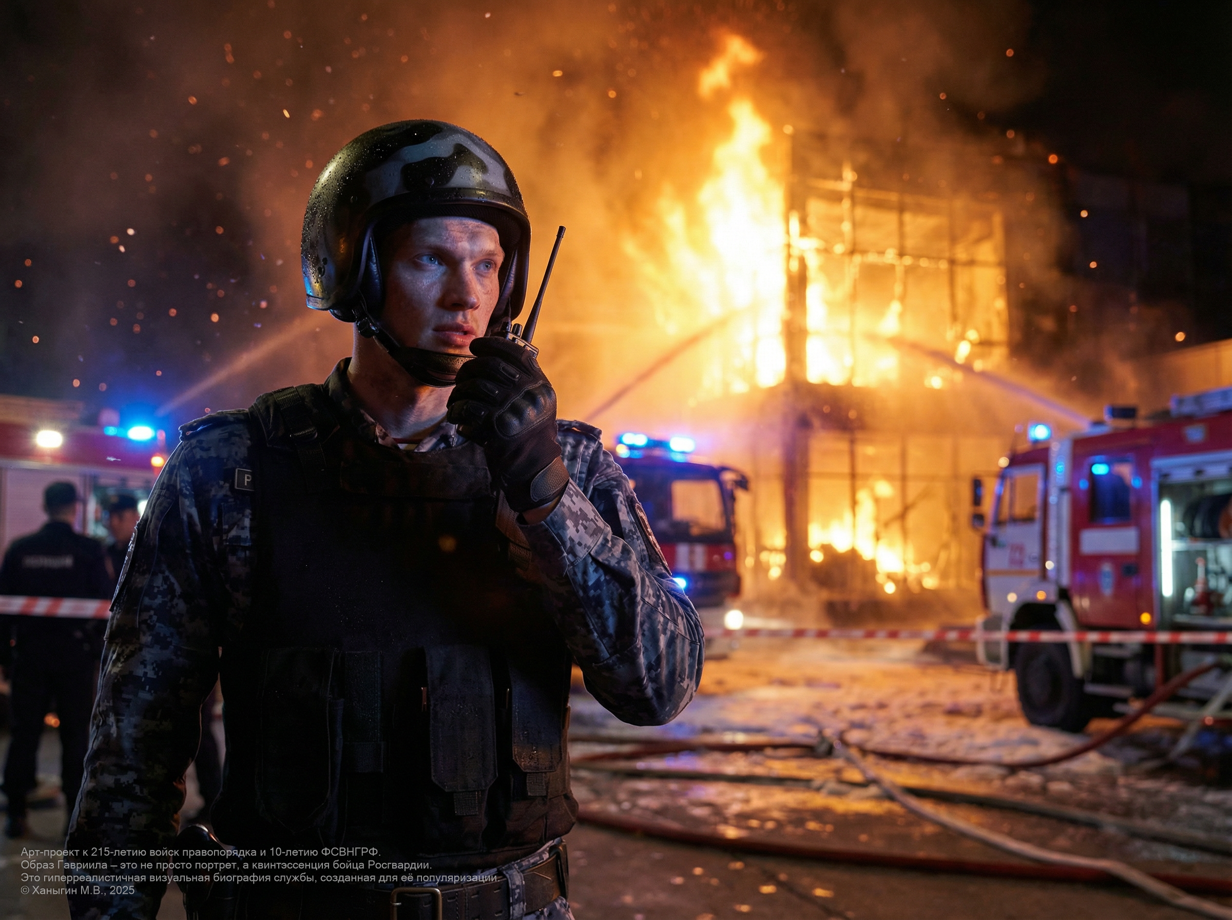 Арт-проект «Гавриил: Лицо правопорядка» | Часть 1 — Изображение №3 — Иллюстрация на Dprofile