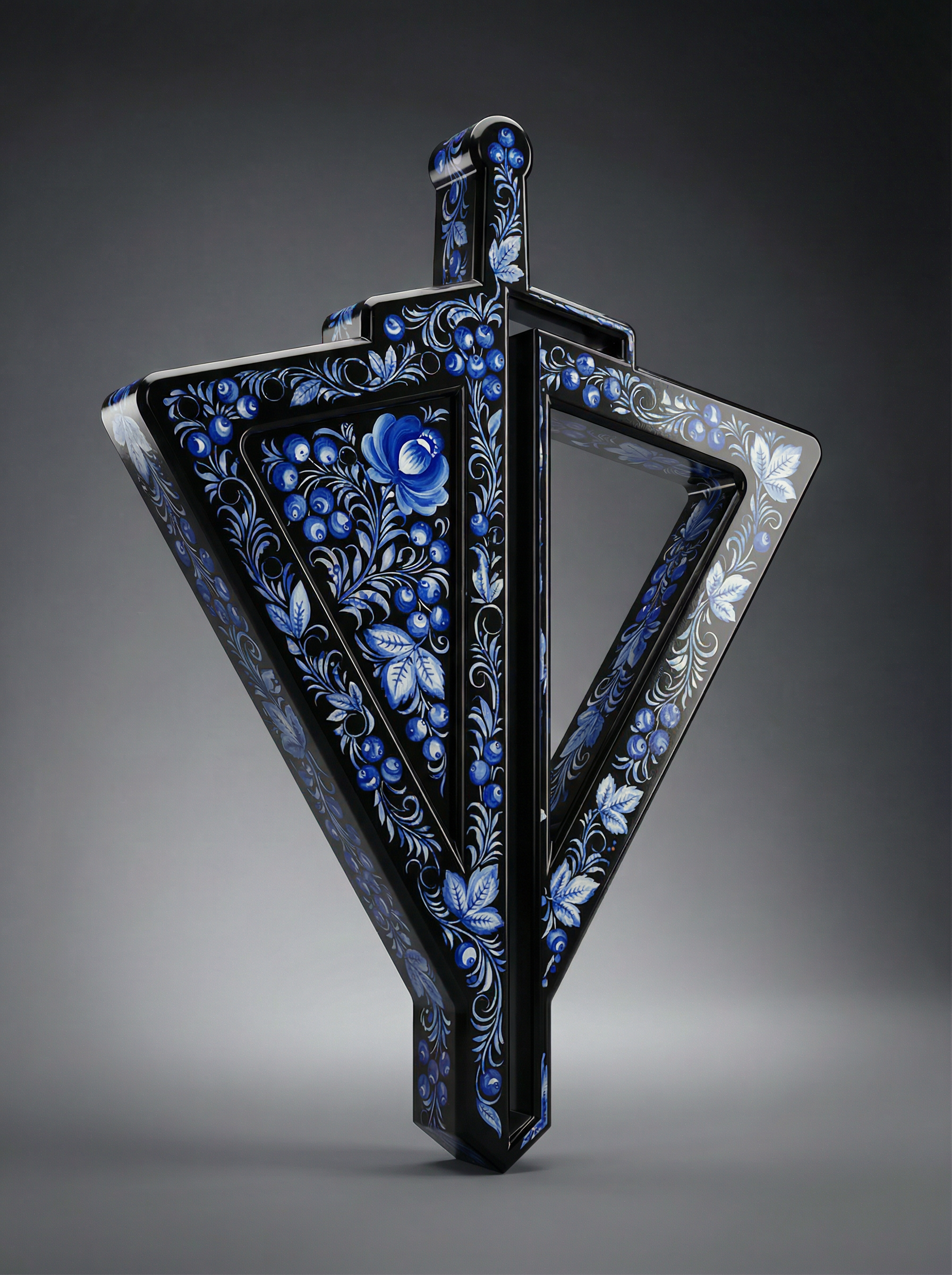 «Щит и Меч» в народных узорах. AI арт-проект — Изображение №2 — Брендинг на Dprofile