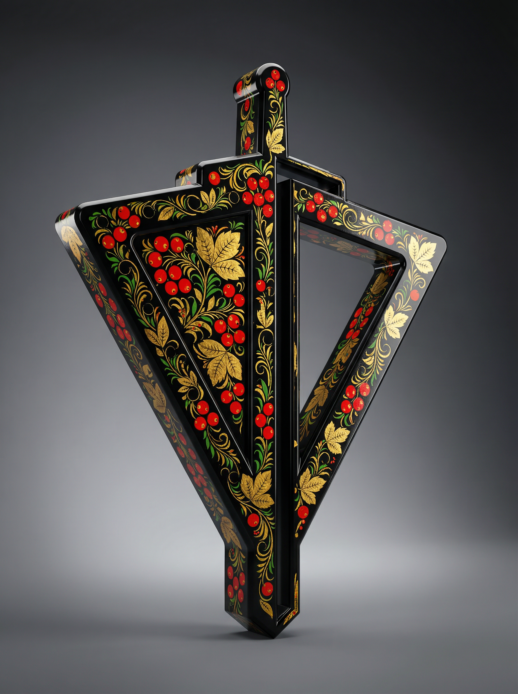 «Щит и Меч» в народных узорах. AI арт-проект — Изображение №1 — Брендинг на Dprofile