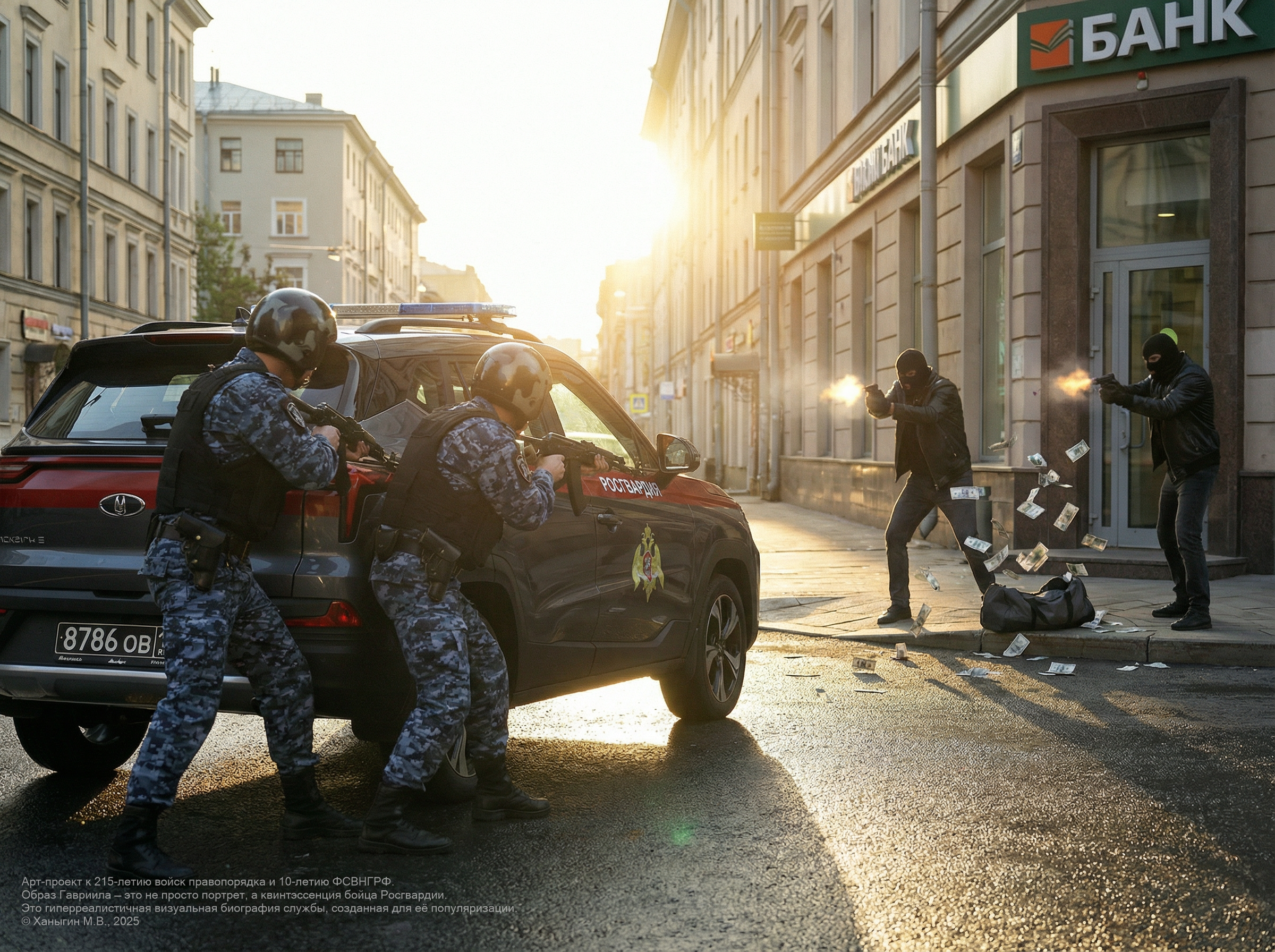 Арт-проект «Гавриил: Лицо правопорядка» | Часть 1 — Изображение №2 — Иллюстрация на Dprofile