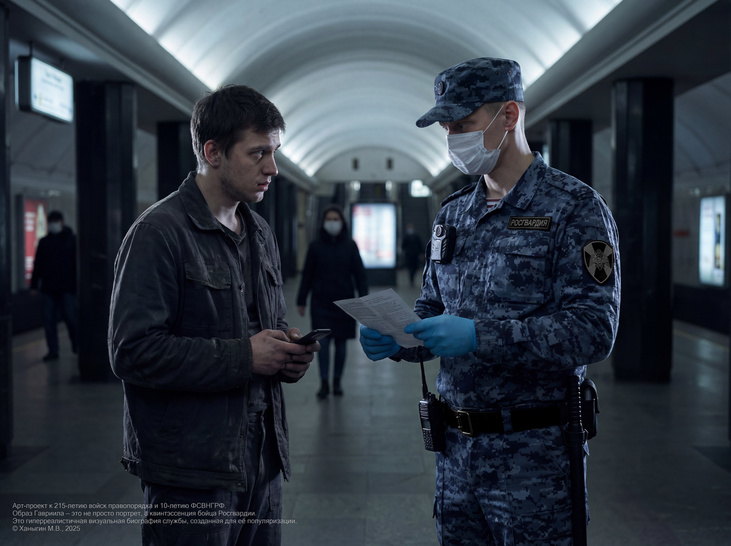 Арт-проект «Гавриил: Лицо правопорядка» | Часть 1 — Изображение №7 — Иллюстрация на Dprofile