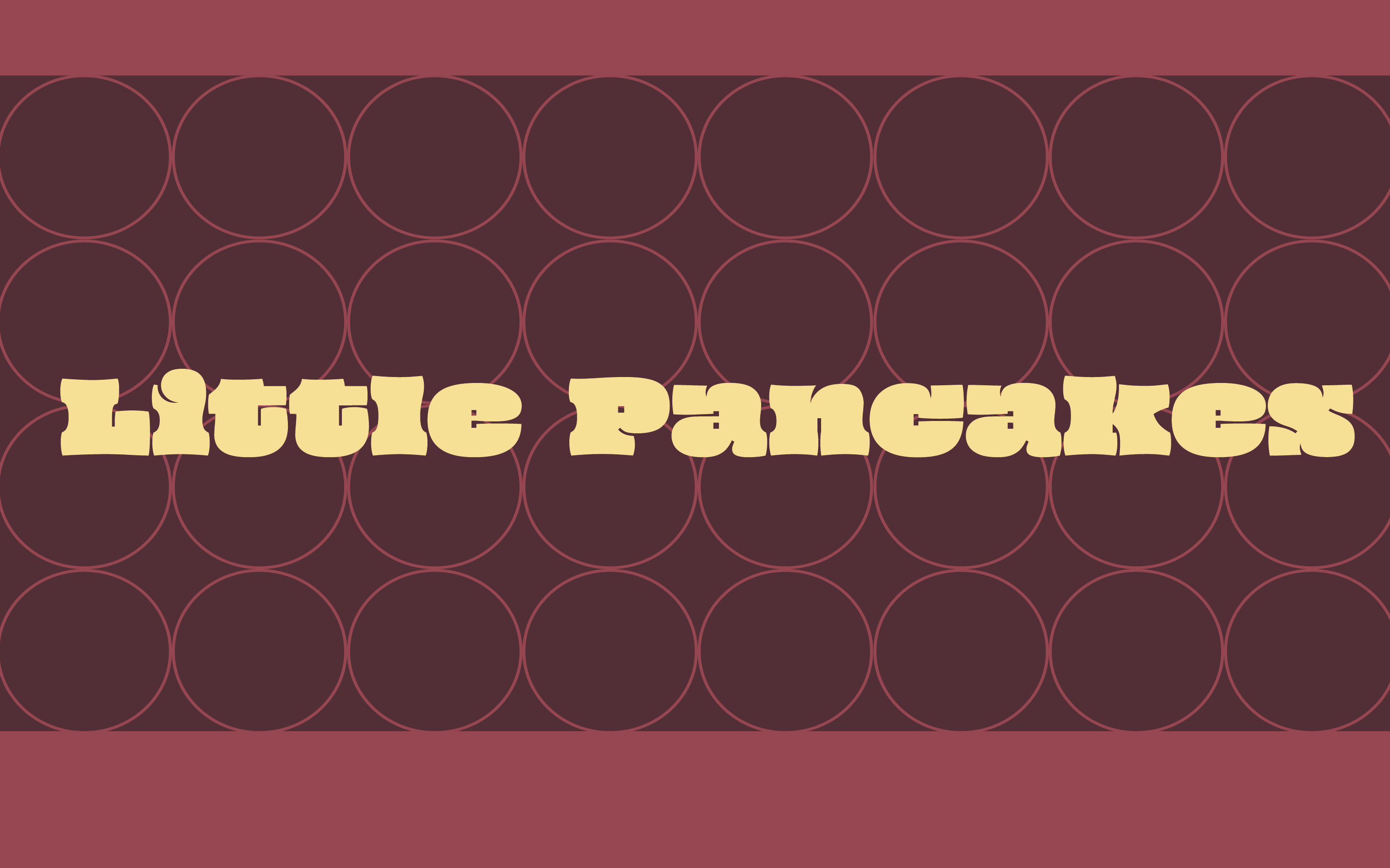 Фирменный стиль для кондитерской-кофейни Little Pancakes — Изображение №1 — Брендинг на Dprofile