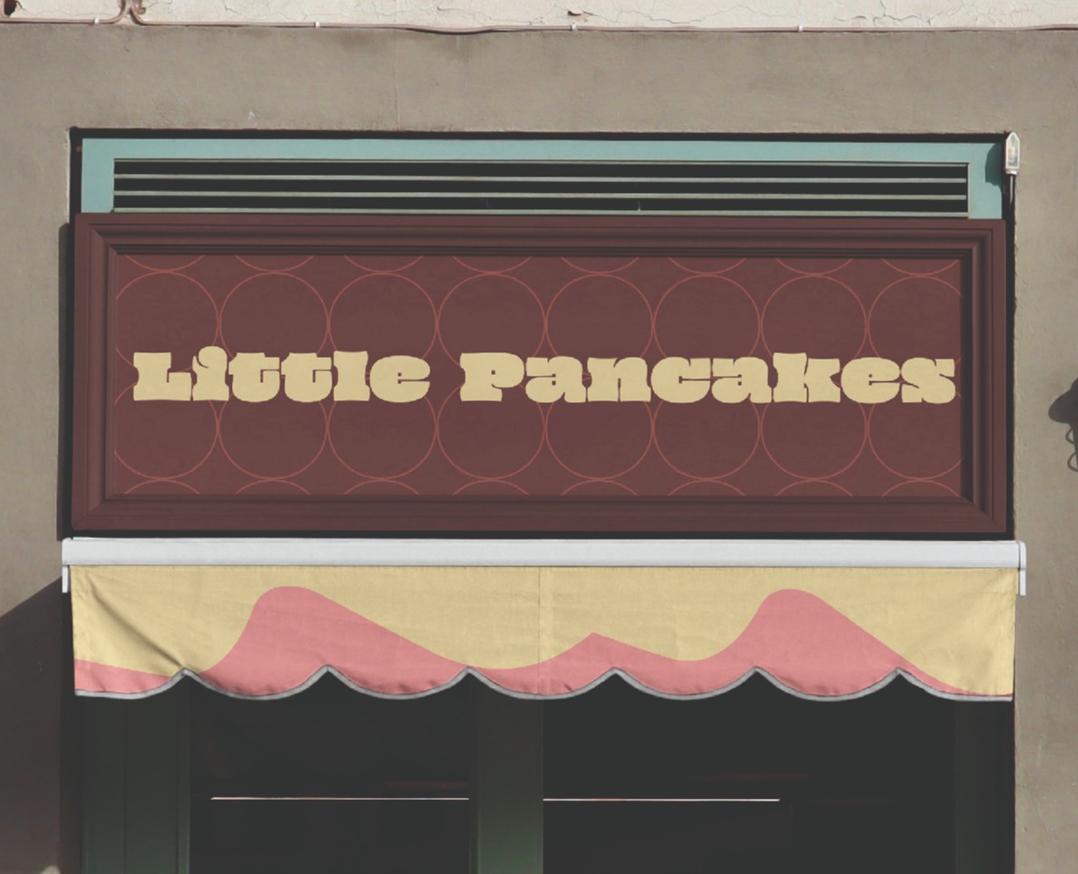 Фирменный стиль для кондитерской-кофейни Little Pancakes на Dprofile