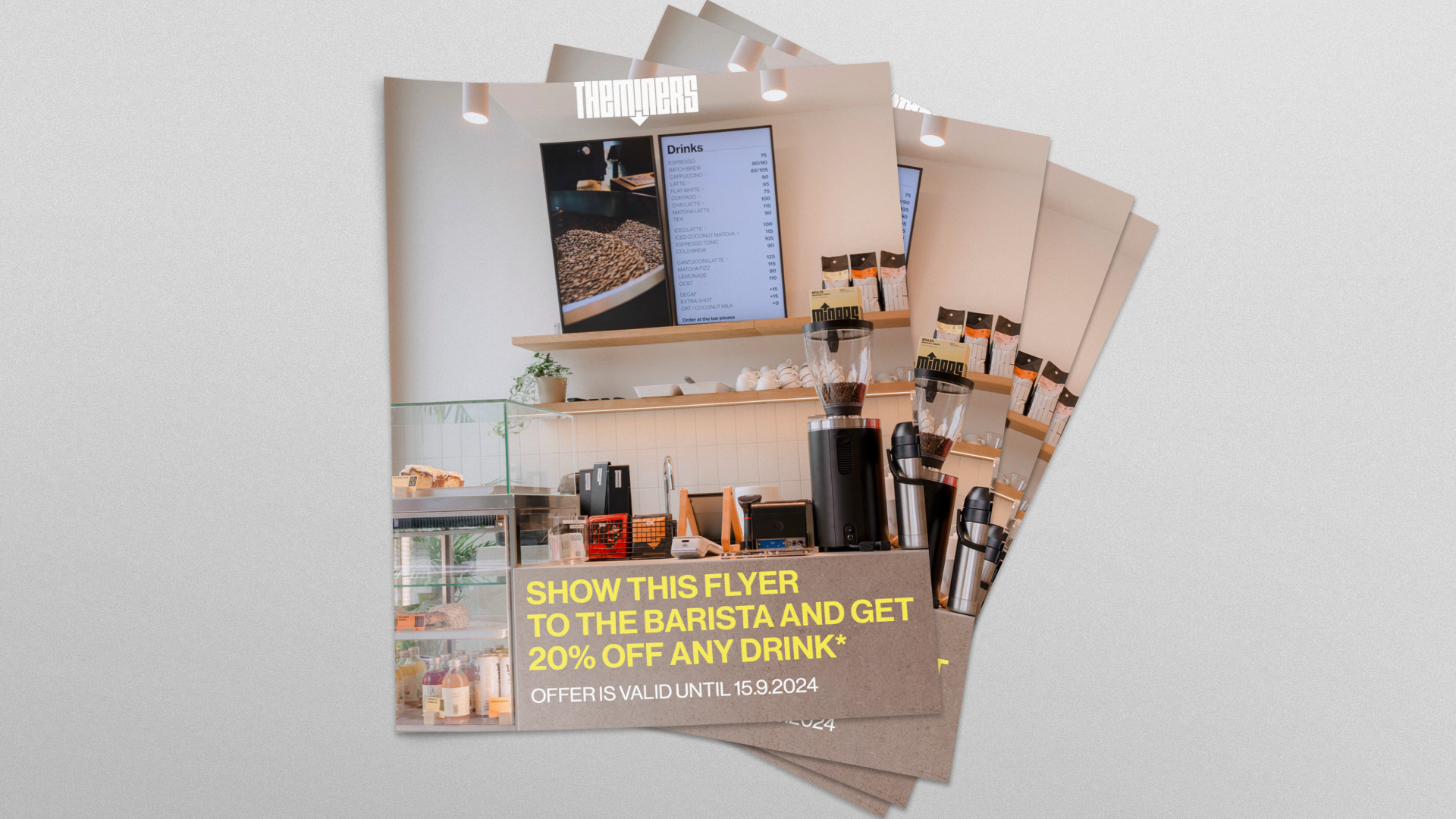 The Miners Coffee - постеры и контент для соцсетей кофейни — Изображение №6 — Графика, Маркетинг на Dprofile