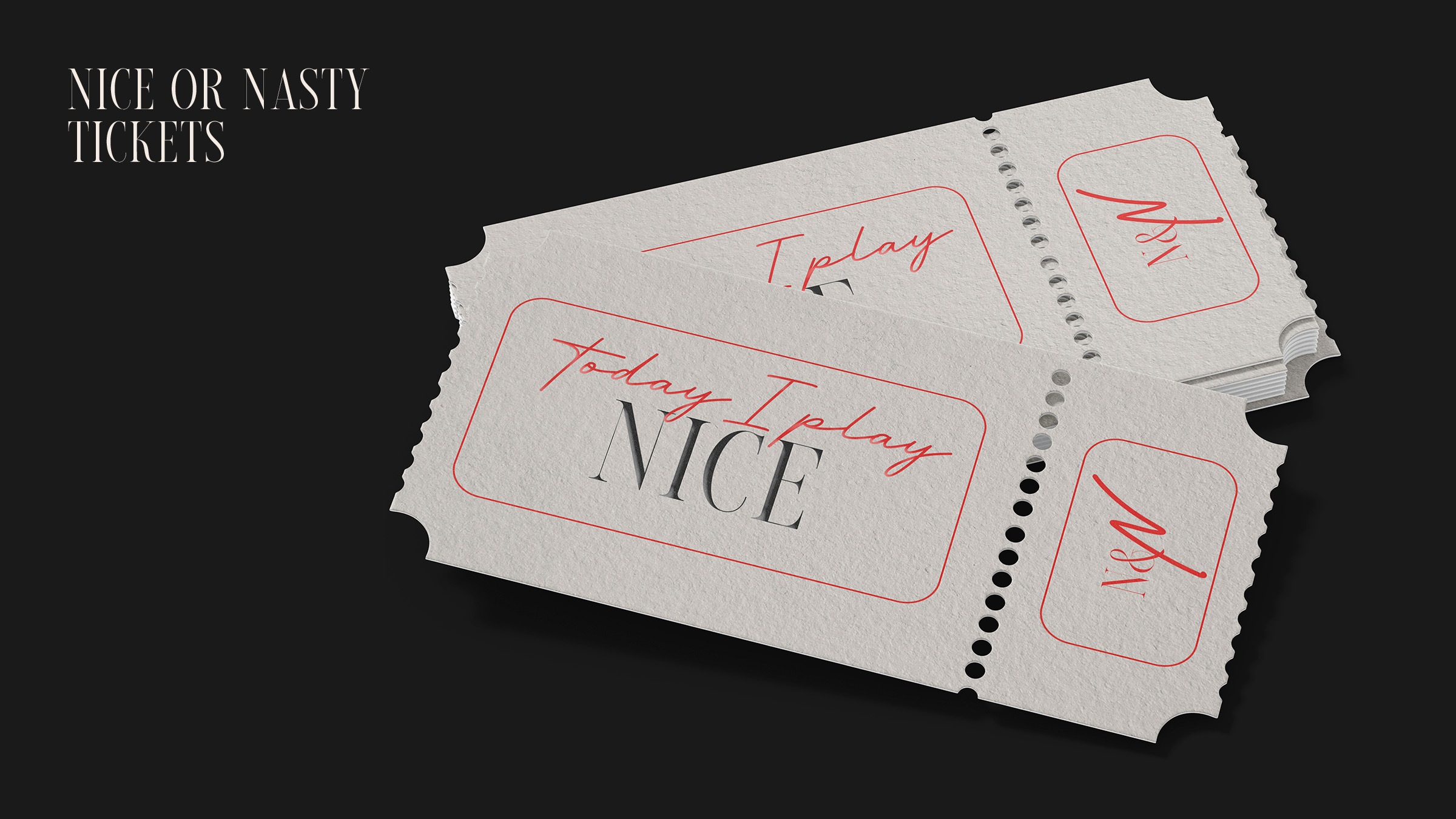 Nice&Nasty - фирменный стиль вечеринок и лекций — Изображение №13 — Брендинг на Dprofile