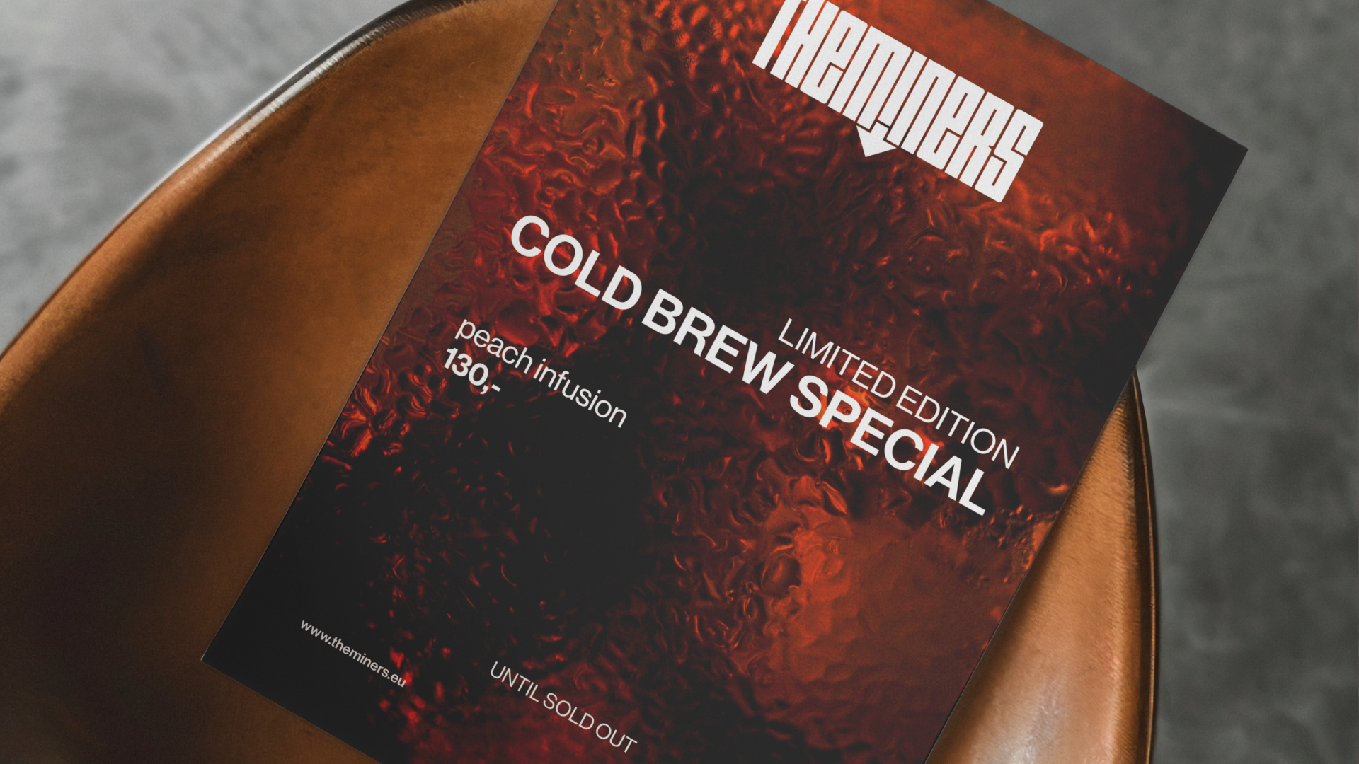 The Miners Coffee - постеры и контент для соцсетей кофейни — Изображение №3 — Графика, Маркетинг на Dprofile