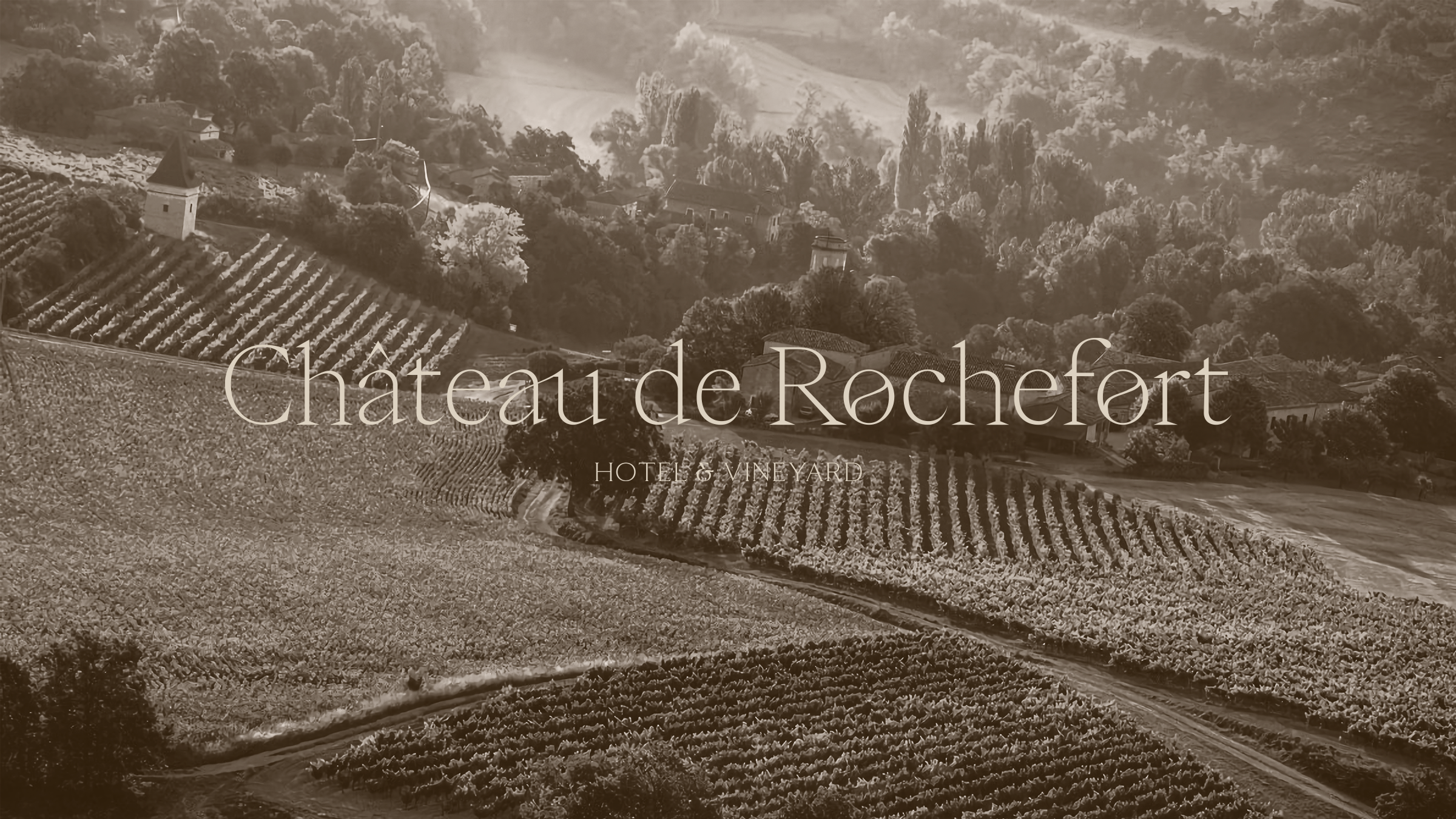 Château de Rochefort - фирменный стиль для бутик-отеля — Изображение №1 — Брендинг на Dprofile