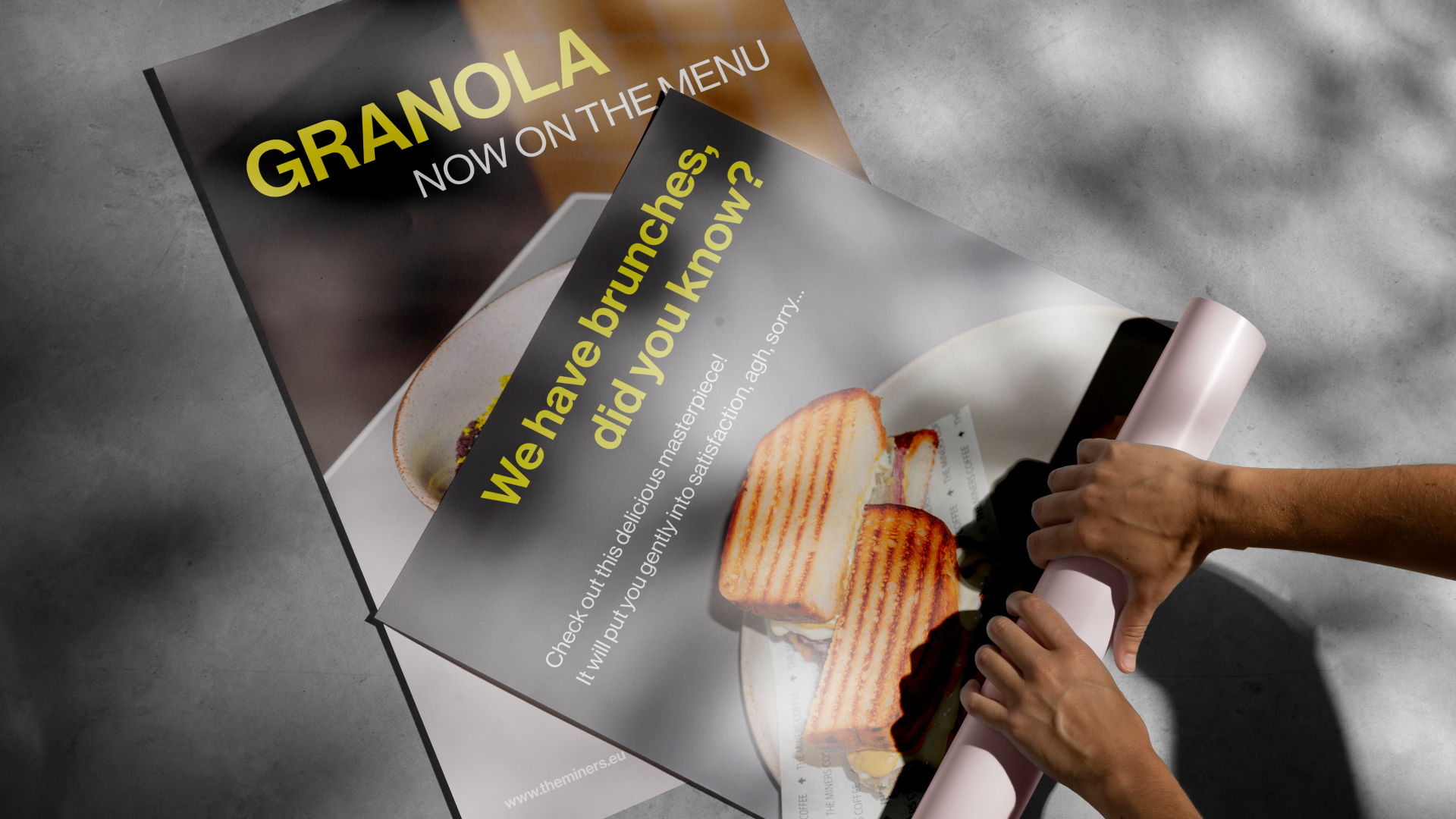 The Miners Coffee - постеры и контент для соцсетей кофейни — Изображение №5 — Графика, Маркетинг на Dprofile