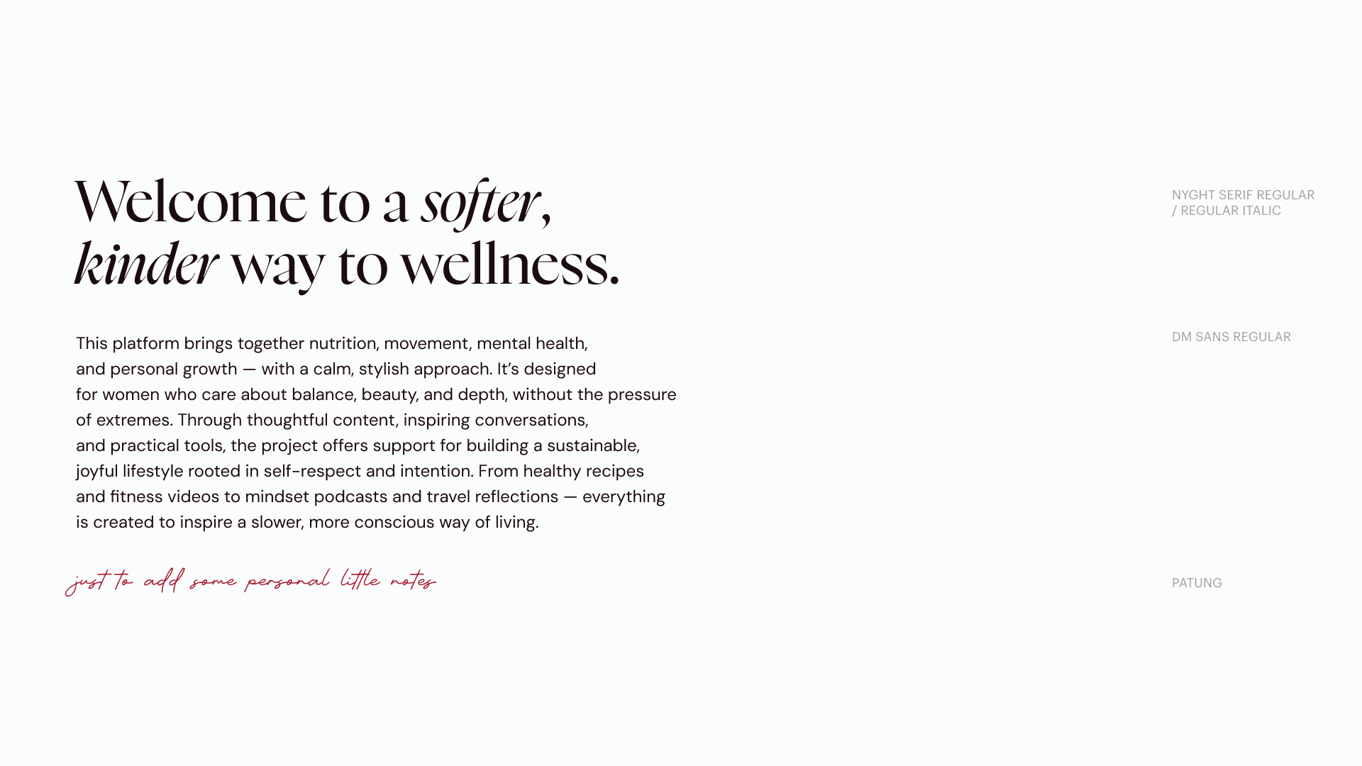 Nicole Ebnerova — фирменный стиль и wellness веб-сайт — Изображение №6 — Интерфейсы, Брендинг на Dprofile