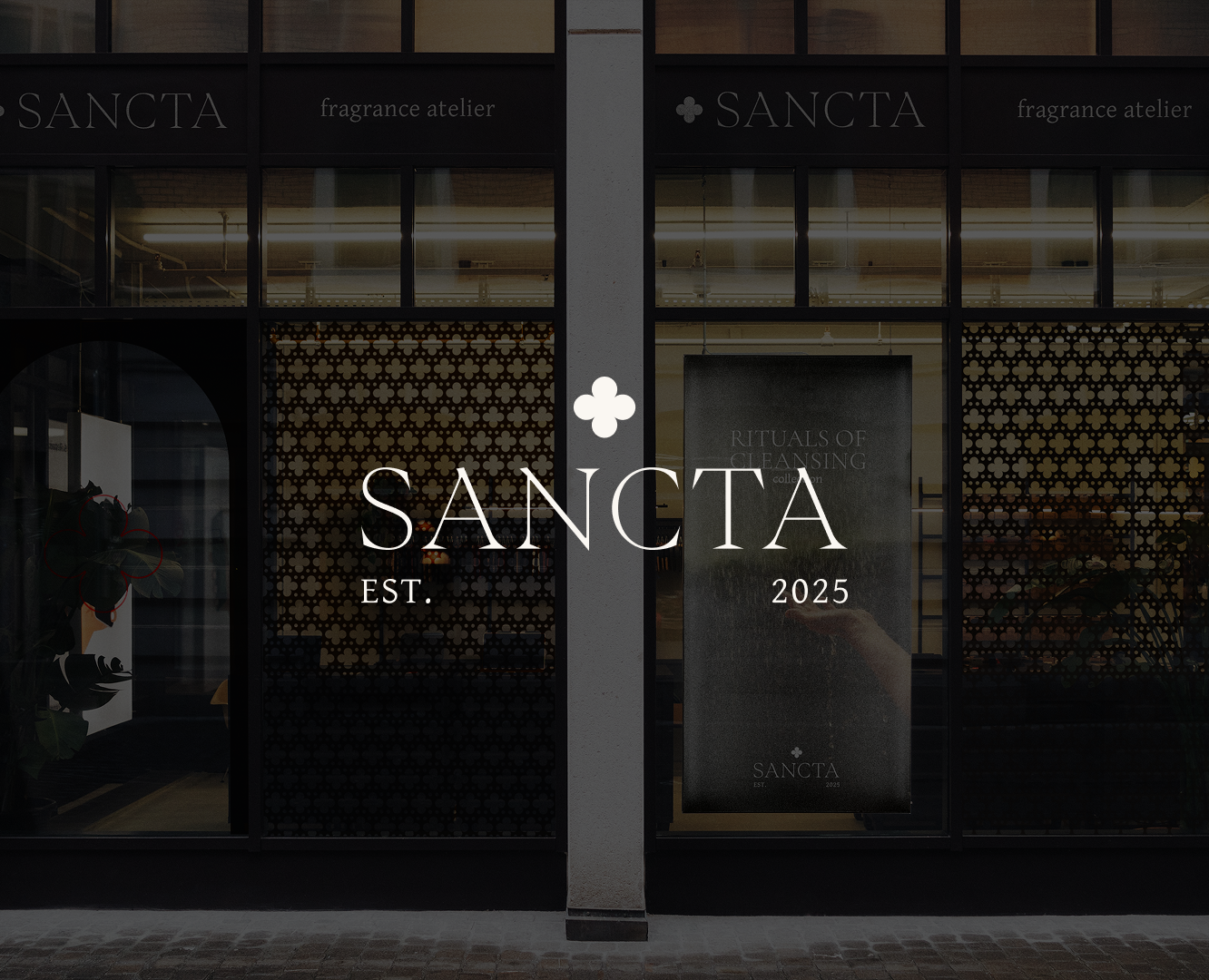 SANCTA — айдентика бренда средств для ванны и ароматов — Брендинг на Dprofile